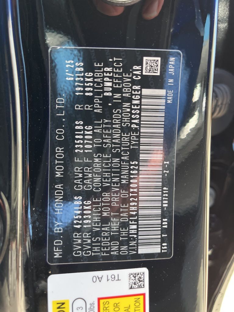 2026 Honda Civic Hybrid Sport Touring photo 4