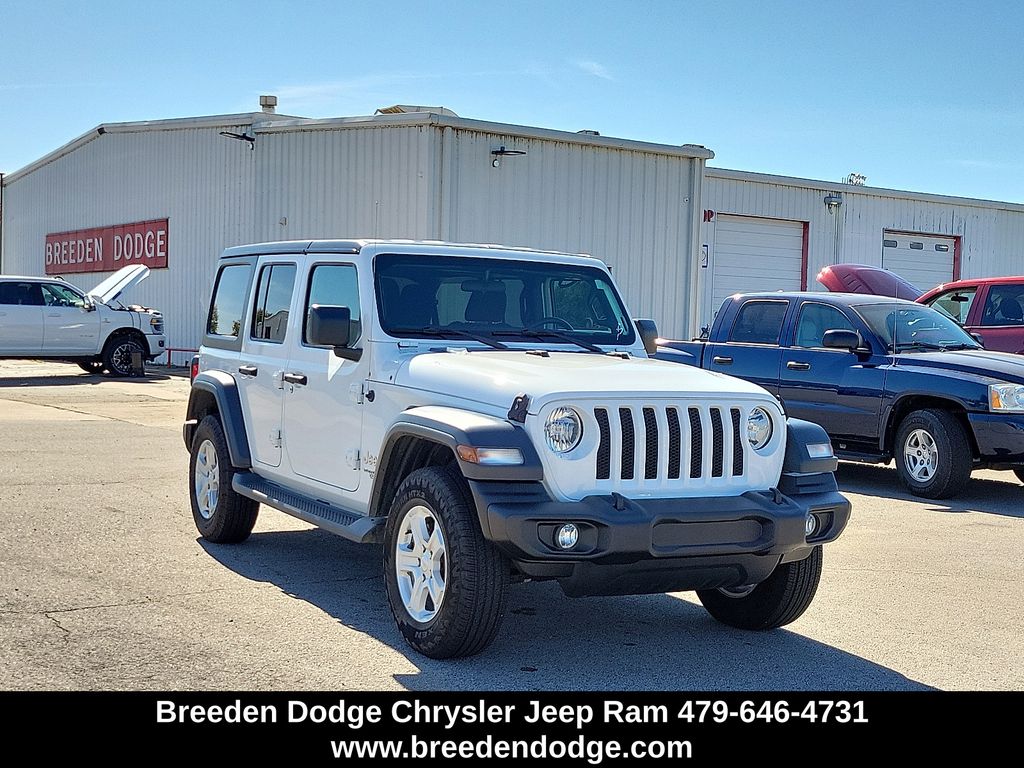 Pre-Owned 2019 Jeep Wrangler Unlimited Sport S 4D Sport Utility in