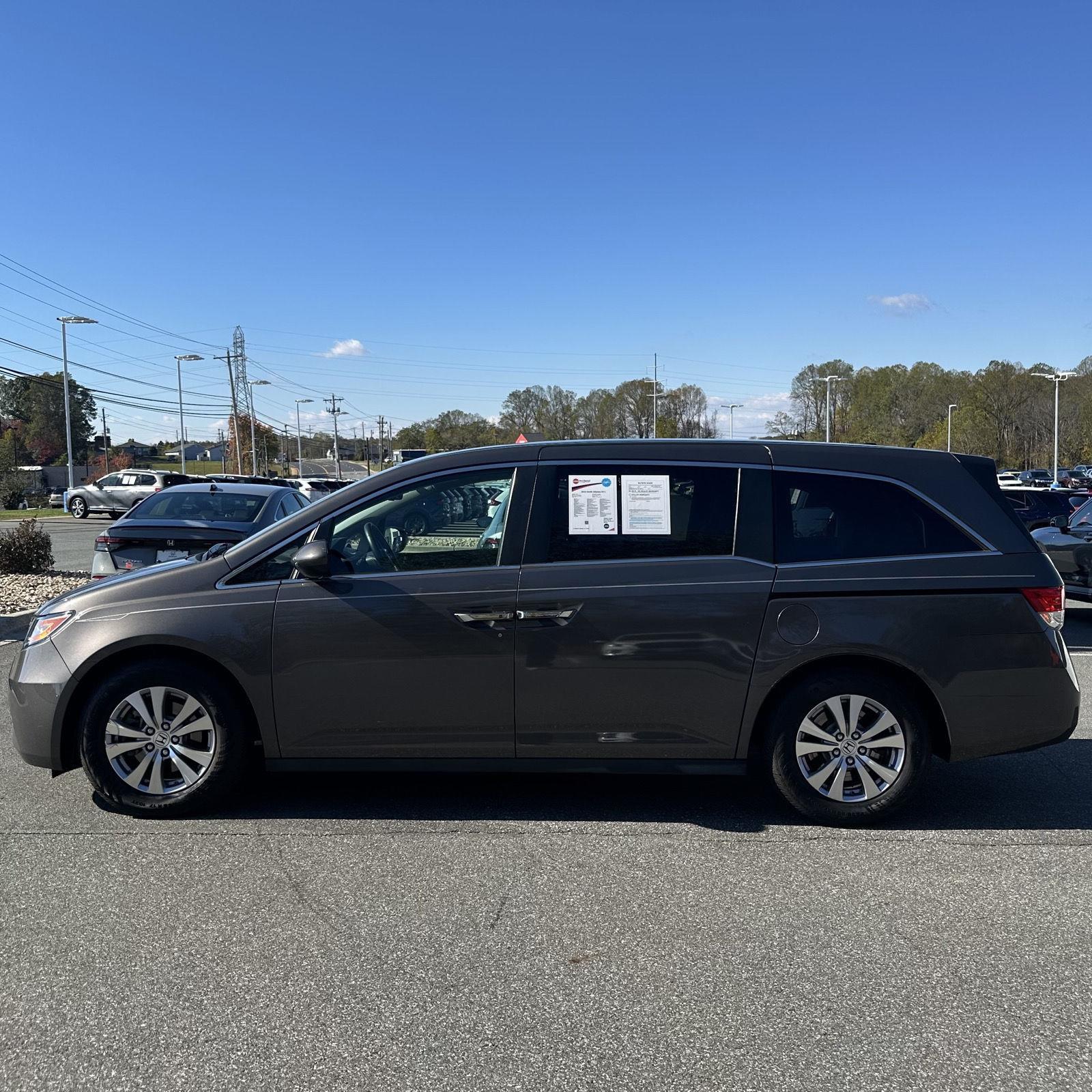 Used 2016 Honda Odyssey EX-L with VIN 5FNRL5H66GB032189 for sale in Lynchburg, VA