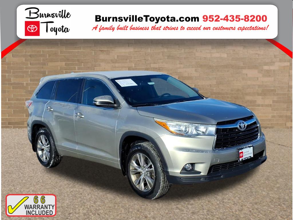 2015 Toyota Highlander LE Plus