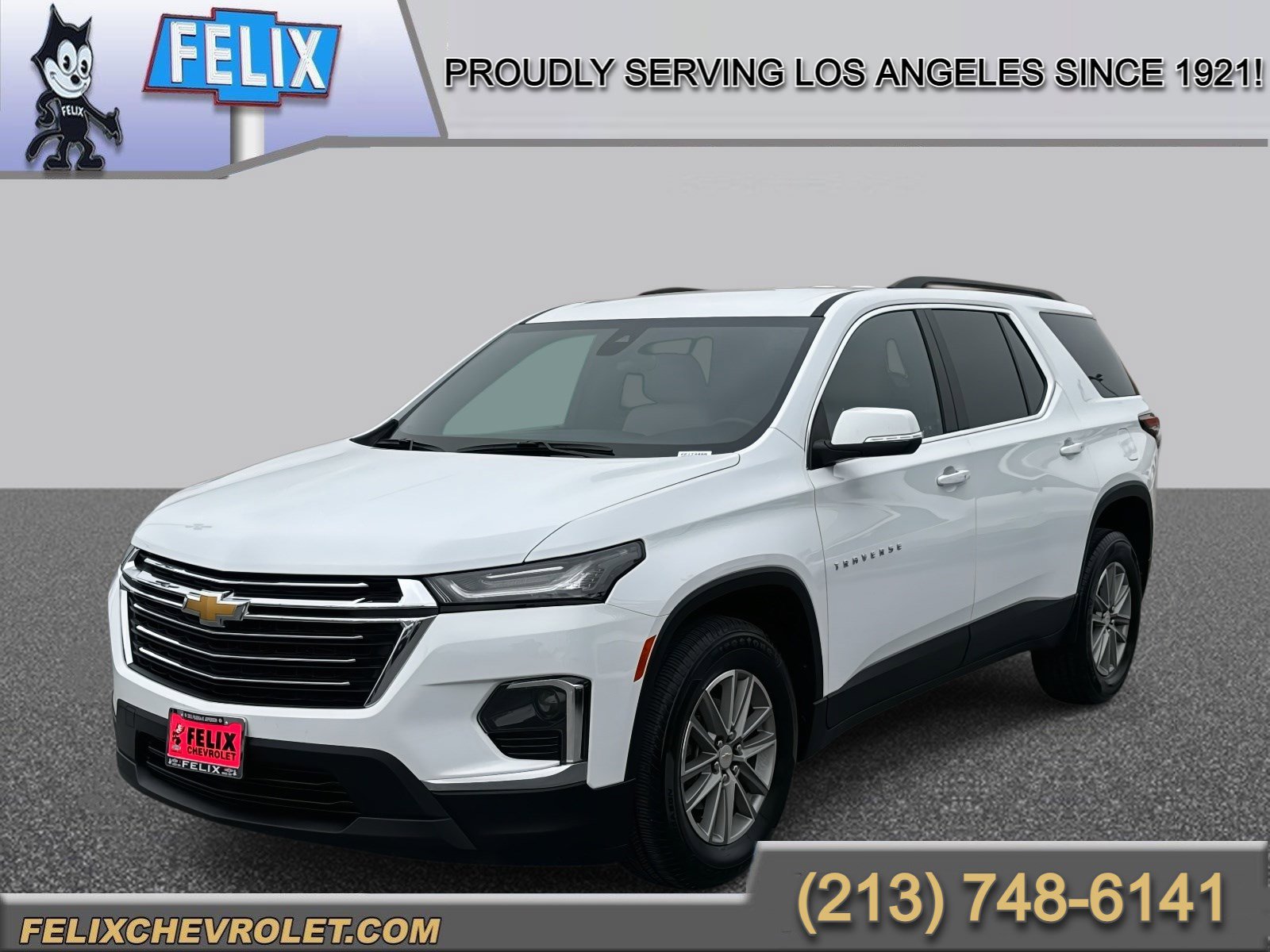 Used 2023 Summit White Chevrolet LT Leather image 1