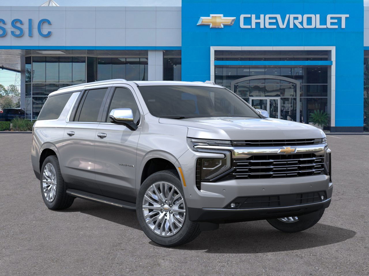 2026 Chevrolet Suburban Premier Gray at Classic Elite Chevrolet Sugar Land