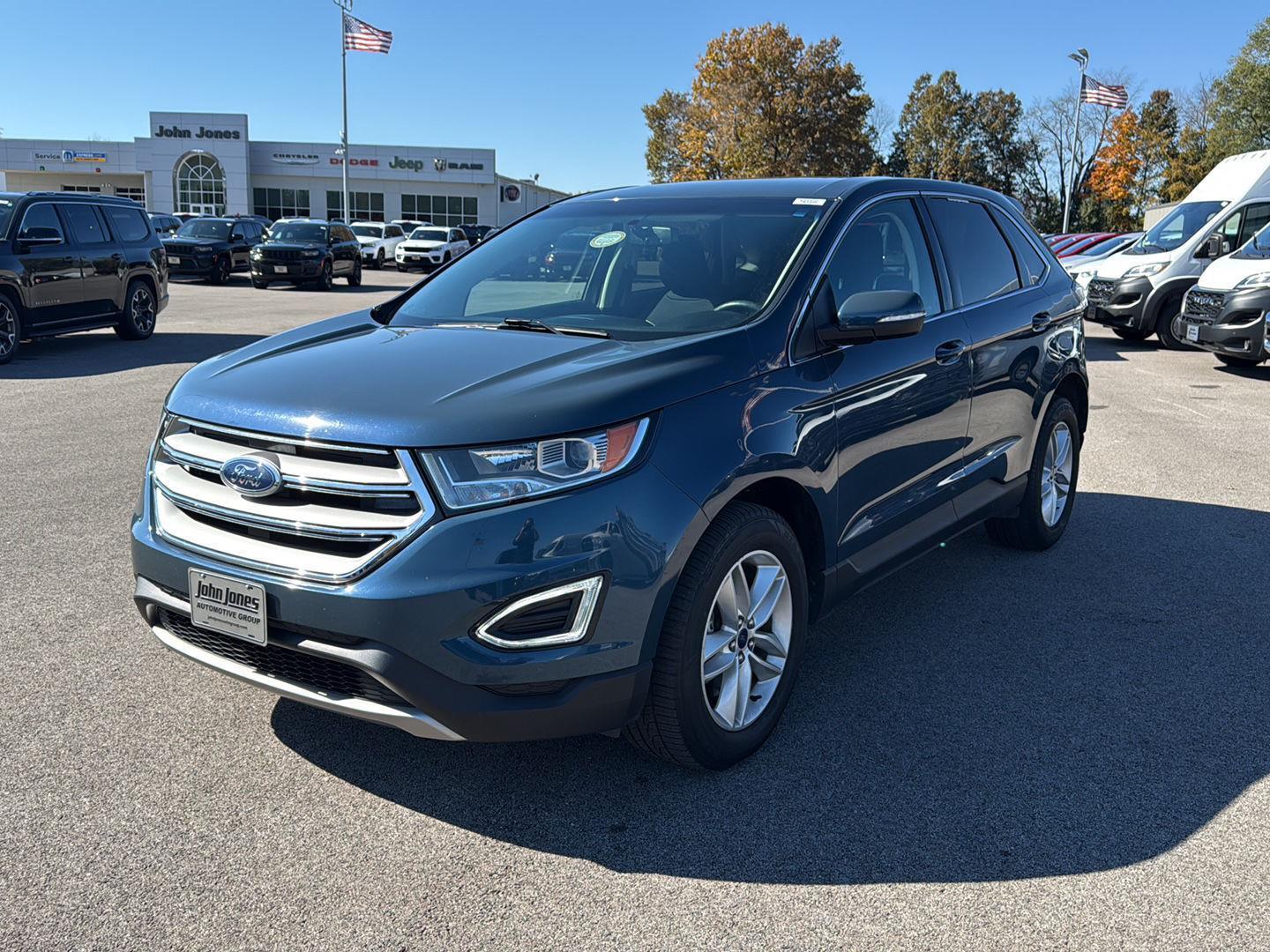 Used 2016 Ford Edge SEL with VIN 2FMPK4J94GBC05452 for sale in Corydon, IN