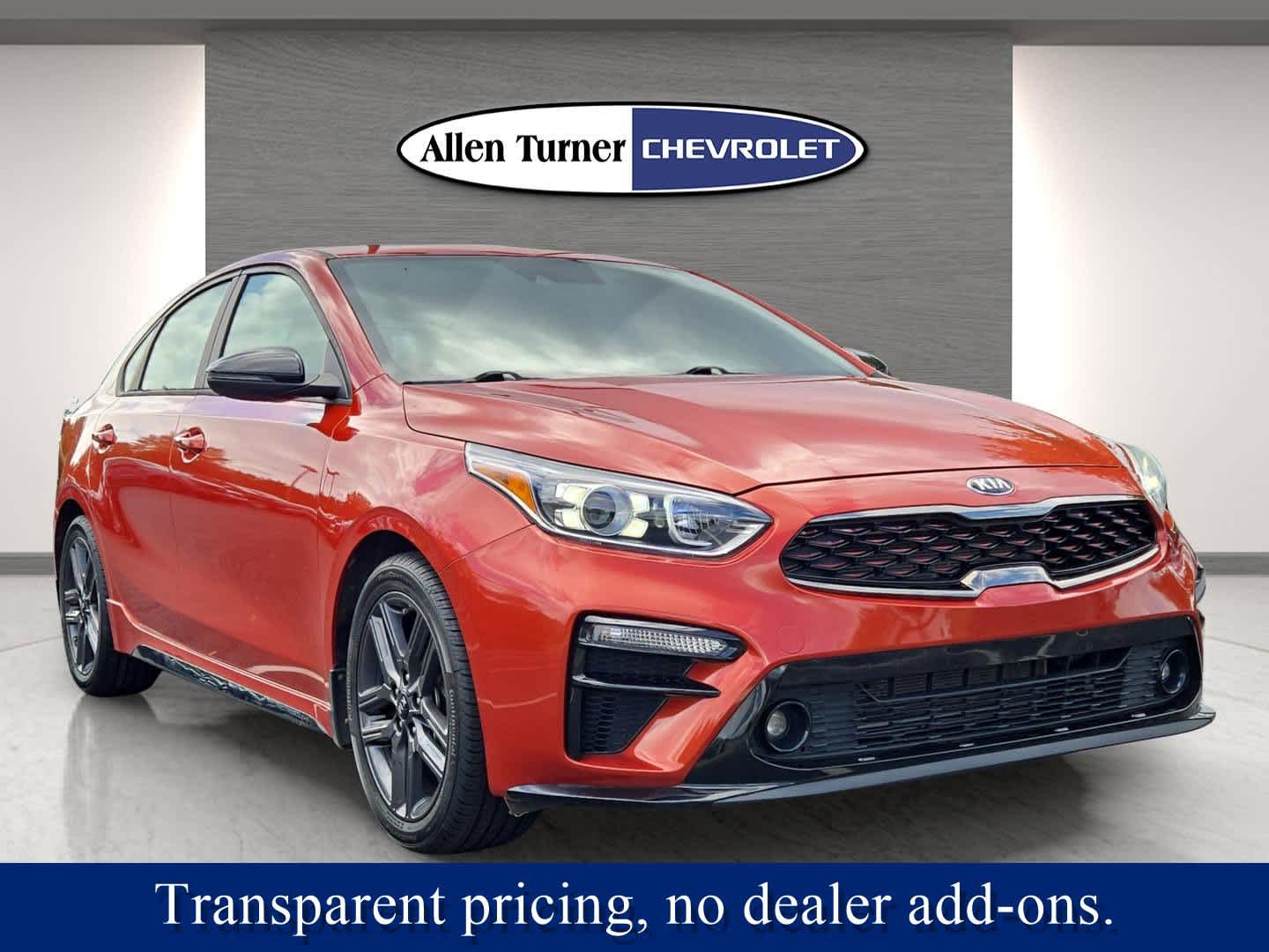 Used 2021 Kia Forte GT-Line with VIN 3KPF34AD0ME313167 for sale in Auburn, AL