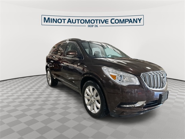Used 2015 Buick Enclave Premium with VIN 5GAKVCKD3FJ261817 for sale in Minot, ND