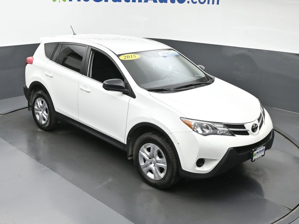 Used 2015 Toyota RAV4 LE with VIN JTMBFREV4FJ021727 for sale in Marion, IA