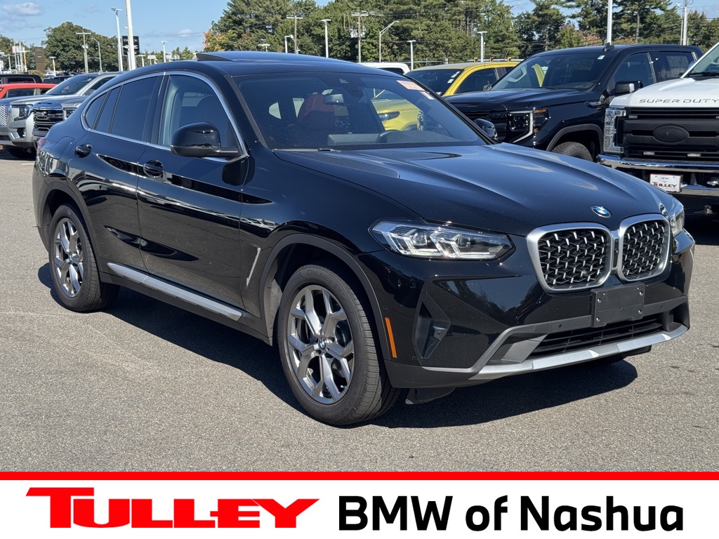 PreOwned 2024 BMW X4 xDrive30i SUV in Nashua PA10372 Tulley BMW of