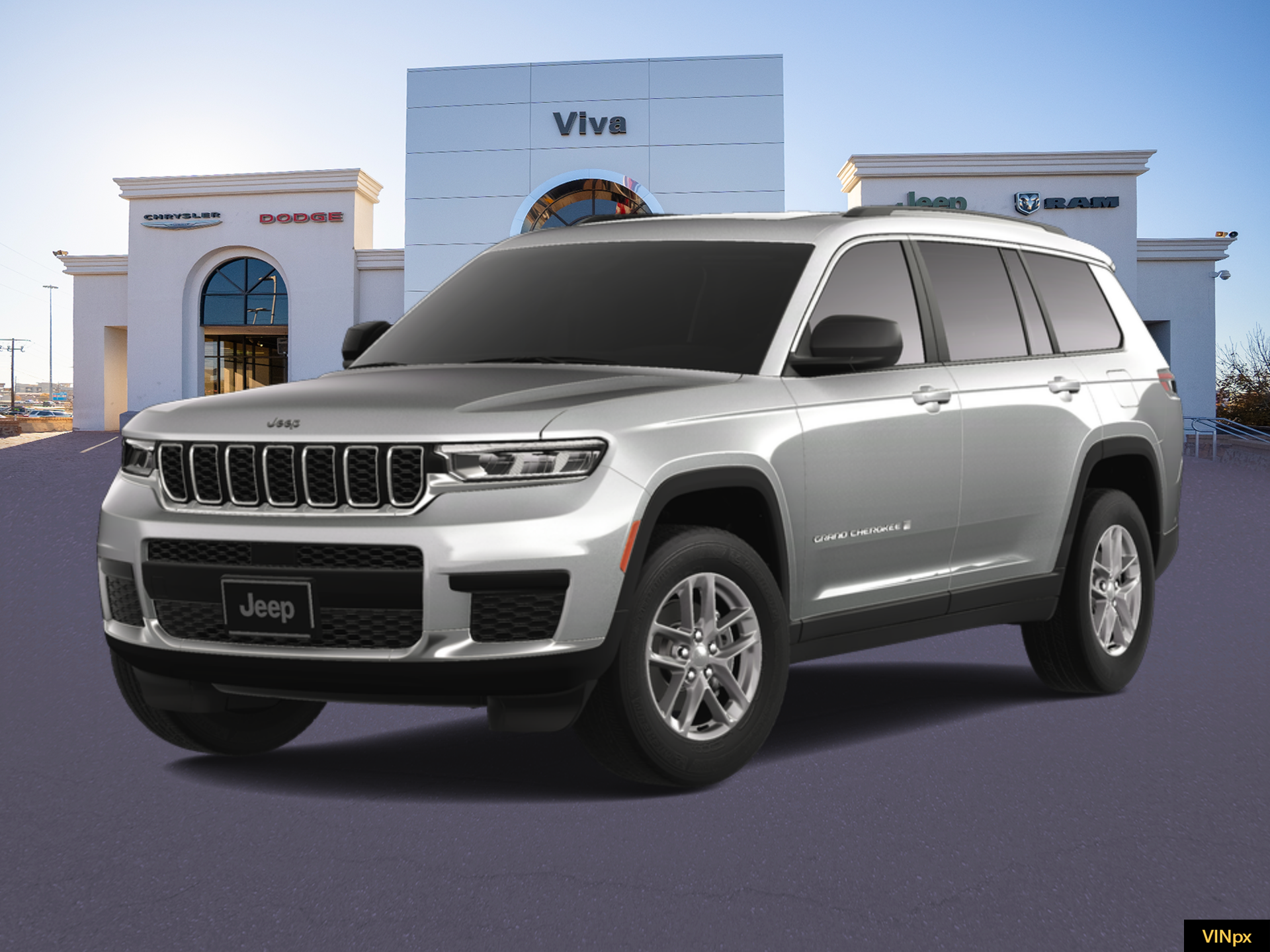 New 2025 Silver Zynith Exterior Paint Jeep Laredo X image 1