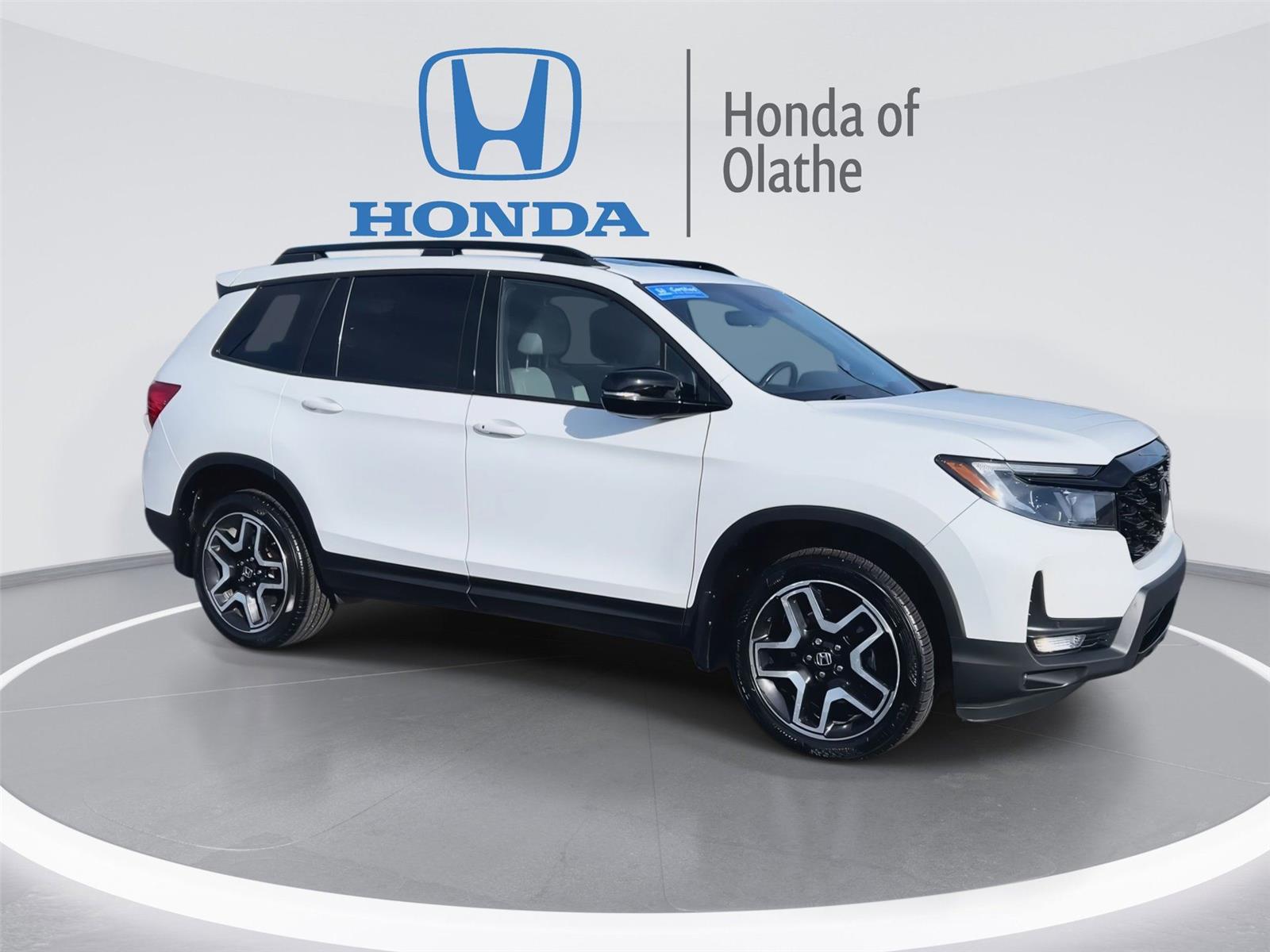 Certified 2022 Honda Passport Elite with VIN 5FNYF8H03NB004198 for sale in Kansas City