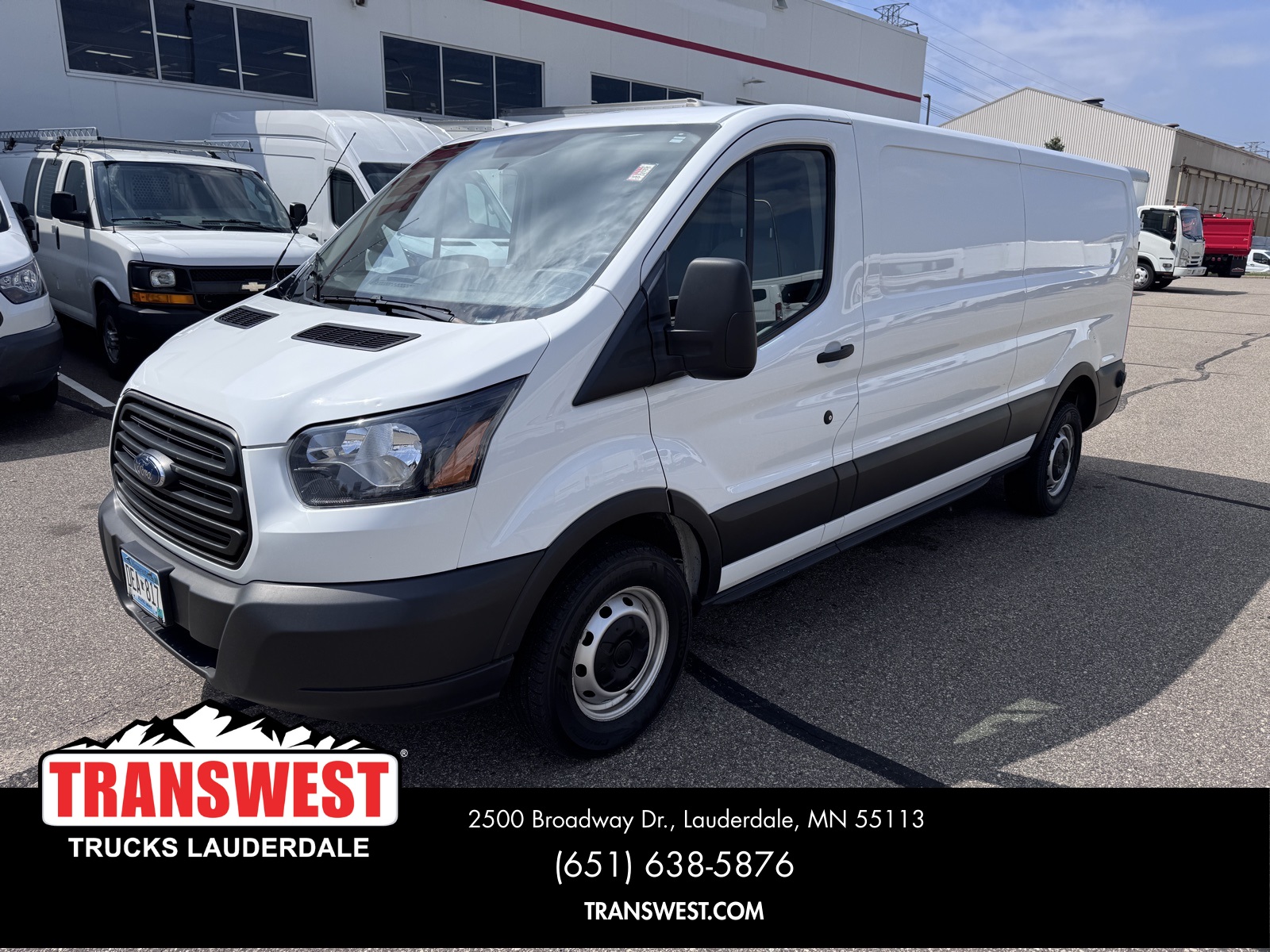Used 2019 Ford Transit Van Base with VIN 1FTYR2ZM3KKB39699 for sale in Minneapolis, Minnesota