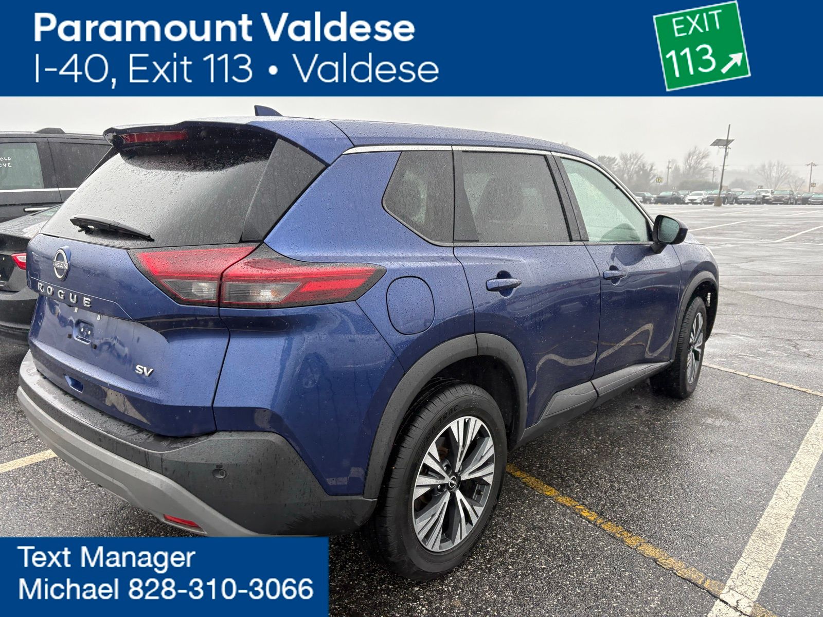 2023 Nissan Rogue SV photo 3