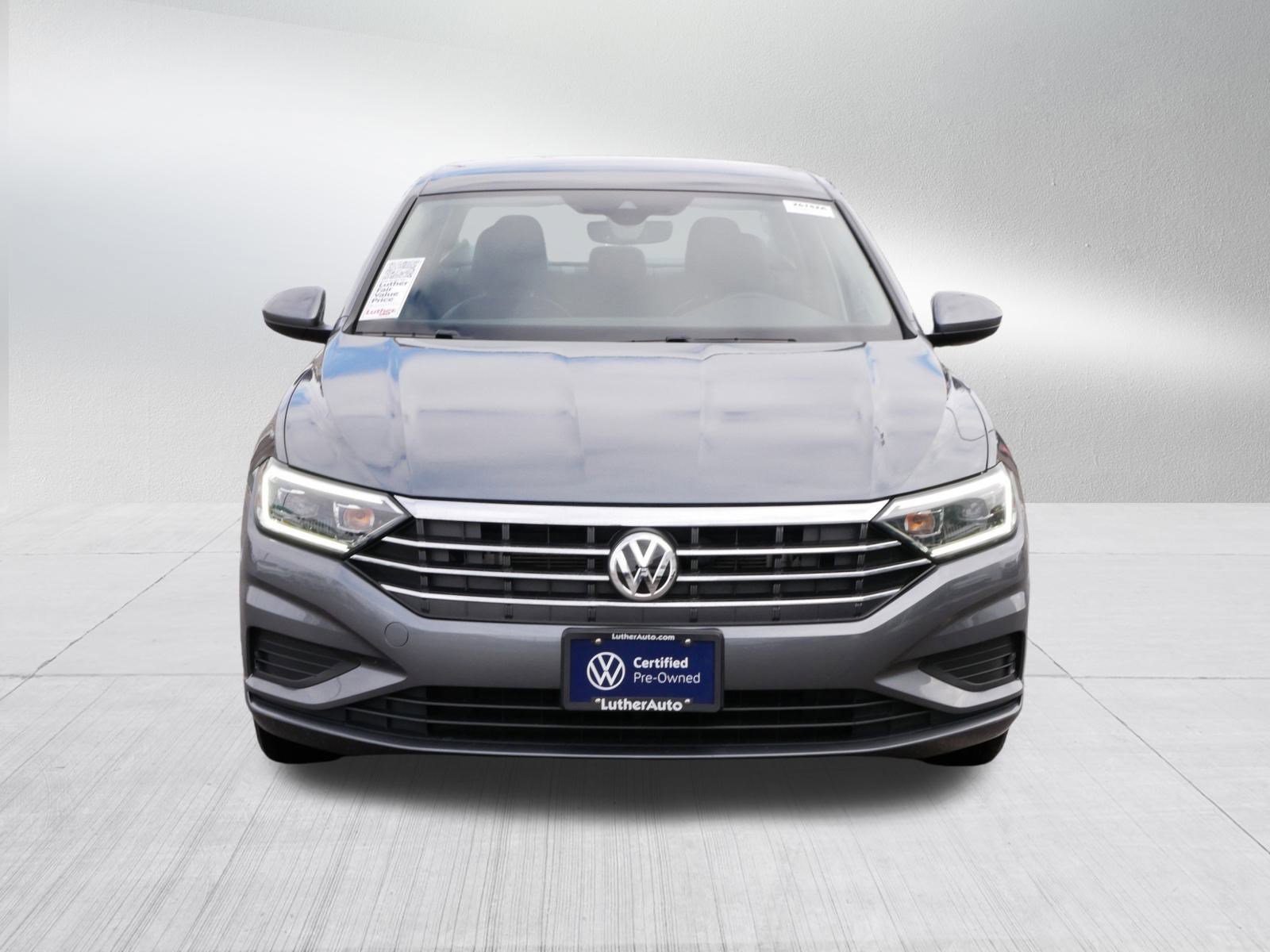 Certified 2020 Volkswagen Jetta SEL with VIN 3VWE57BU2LM088032 for sale in Brooklyn Center, Minnesota