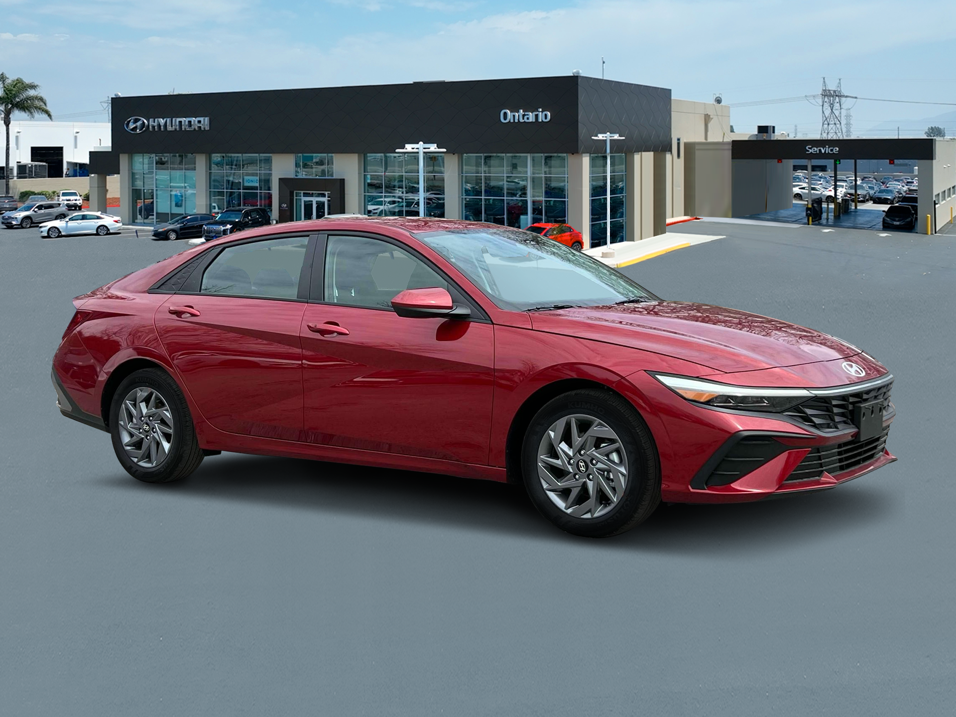 New 2024 Ultimate Red Hyundai SEL image 10