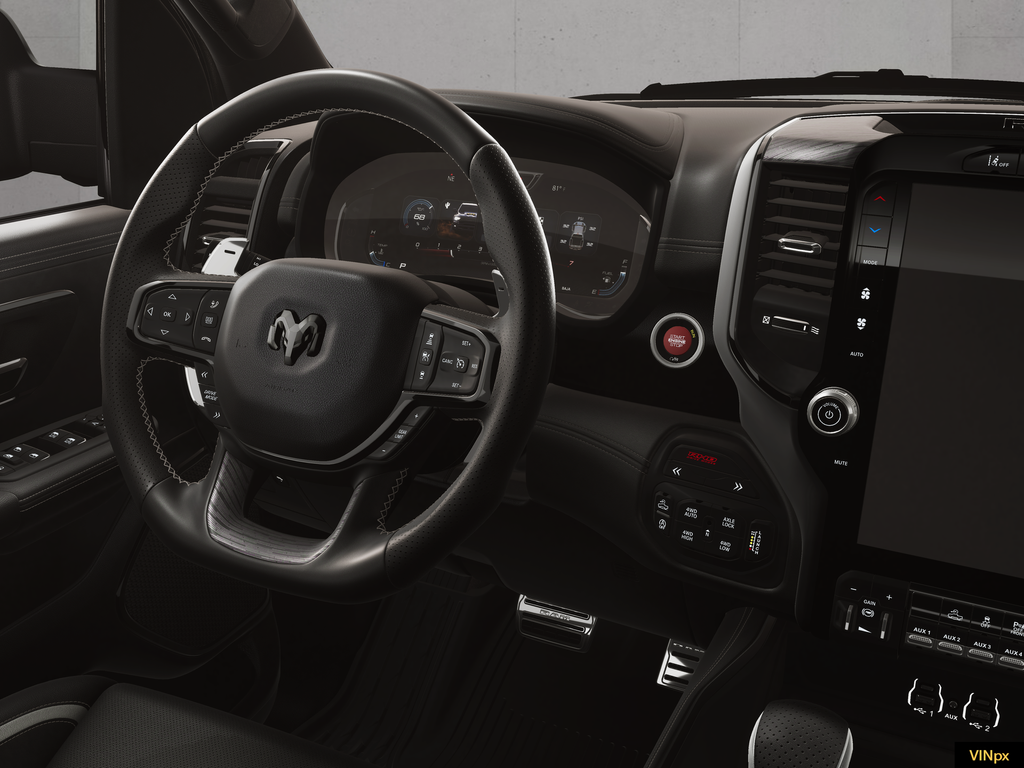 New 2026 Diamond Black Crystal Pearl-Coat Exterior Paint RAM RHO image 20