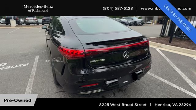 Certified 2022 Mercedes-Benz EQS AMG EQS 53 with VIN W1KCG5FB4NA022444 for sale in Richmond, VA