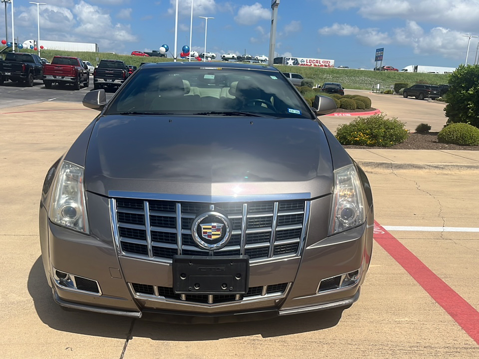 Used 2012 Cadillac CTS Coupe Performance Collection with VIN 1G6DK1E38C0149865 for sale in Temple, TX