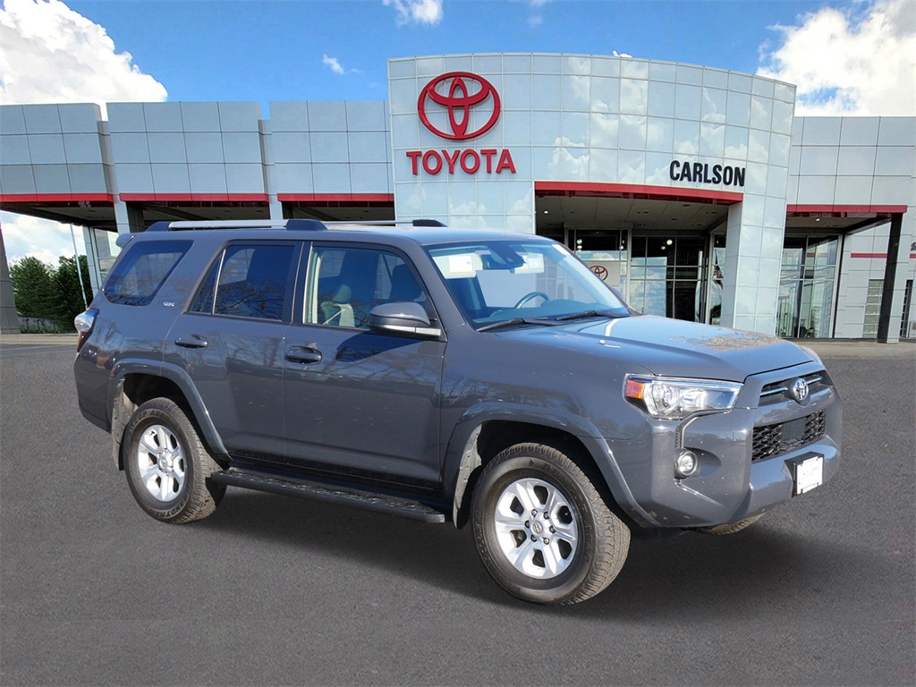 Certified 2024 Toyota 4Runner SR5 with VIN JTEMU5JR5R6278124 for sale in Minneapolis, Minnesota