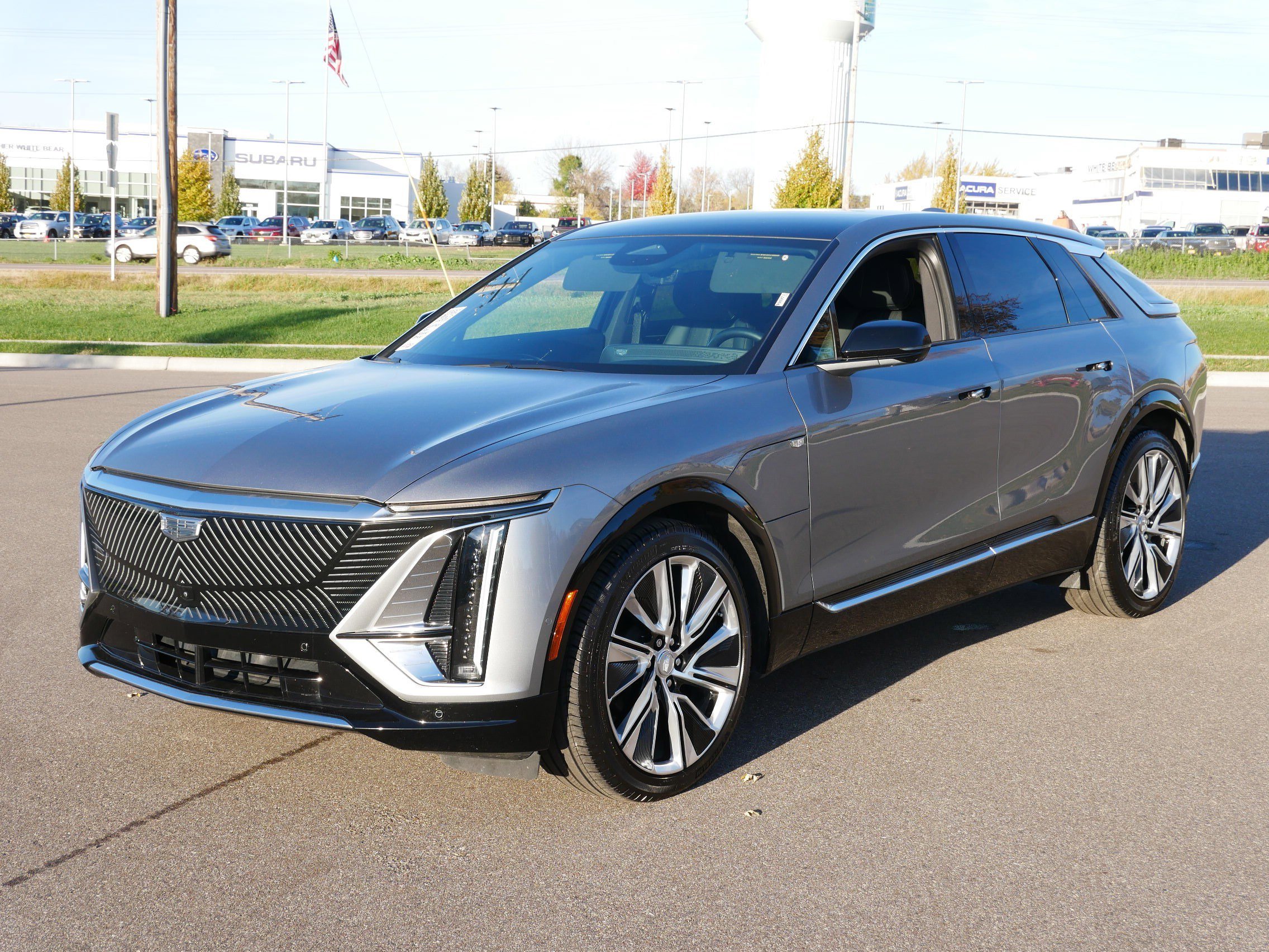 Certified 2024 Cadillac LYRIQ Luxury 3 with VIN 1GYKPSRL3RZ136249 for sale in Vadnais Heights, MN