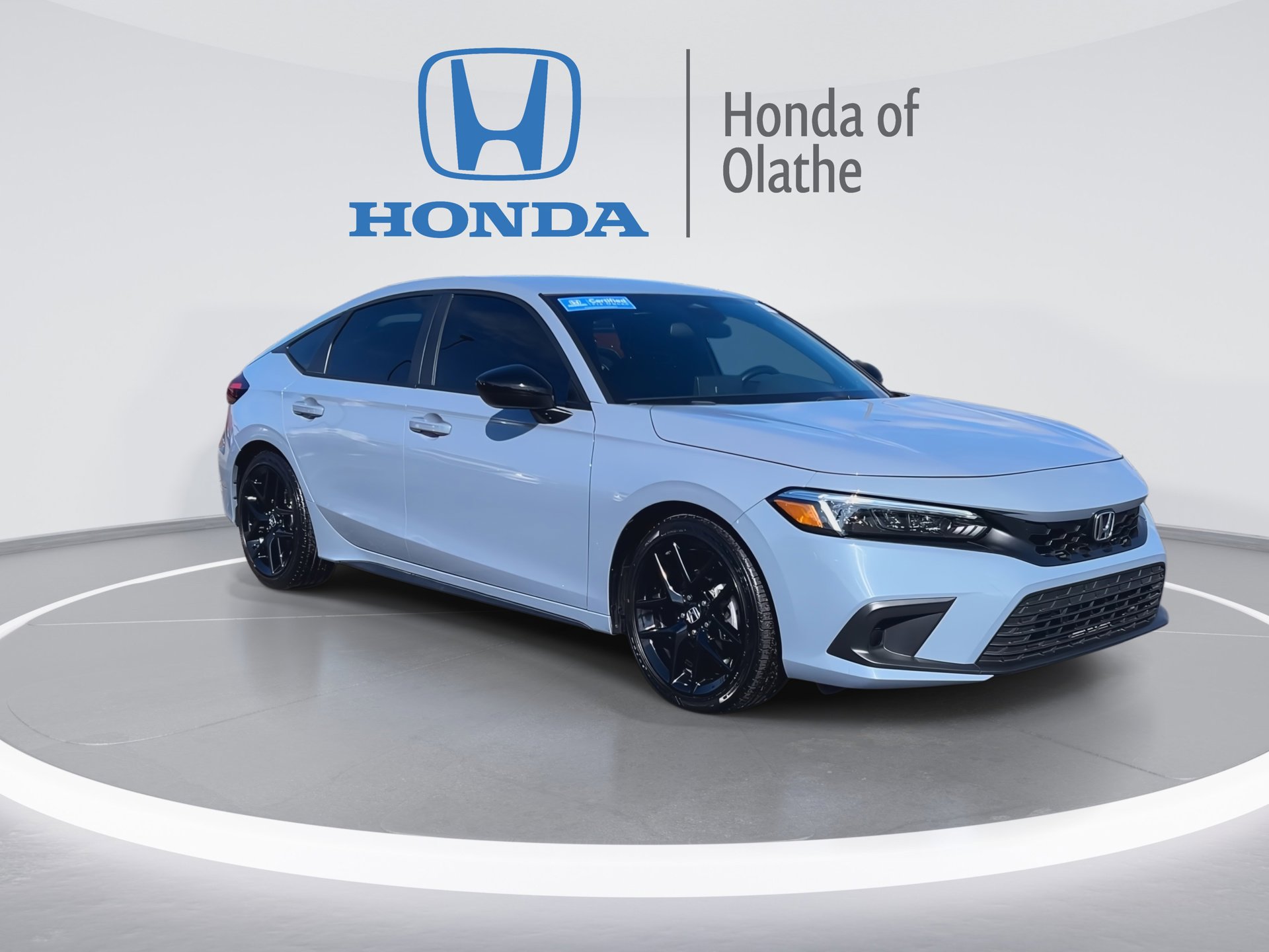 Certified 2023 Honda Civic Hatchback Sport with VIN 19XFL2H86PE020326 for sale in Kansas City