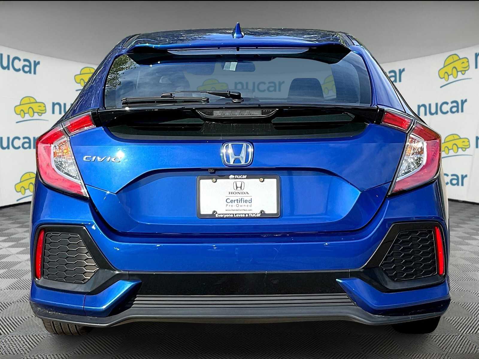 2019 Honda Civic Hatchback EX photo 3