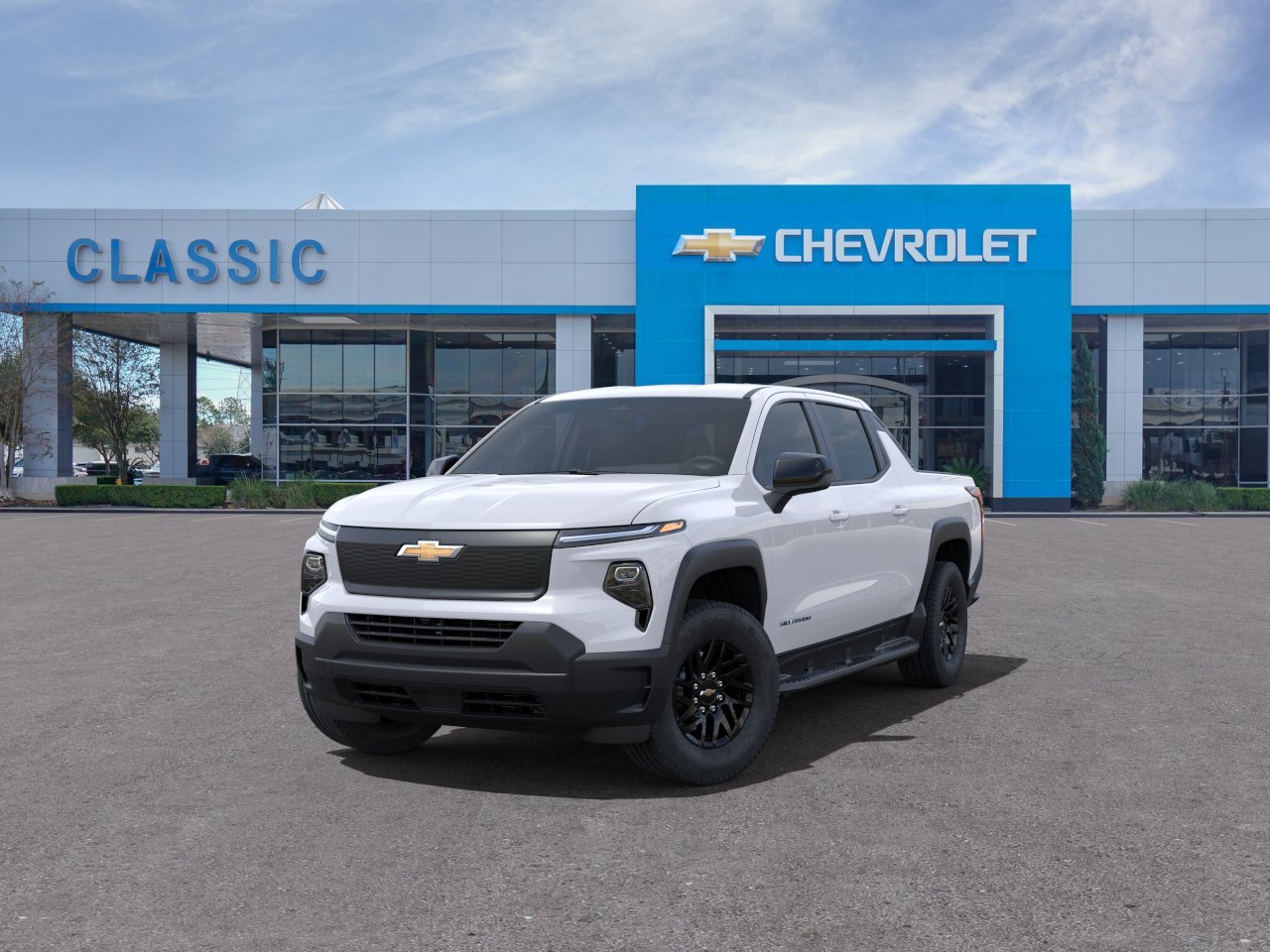 2024 Chevrolet Silverado EV Work Truck White at Classic Elite Chevrolet Hwy 6