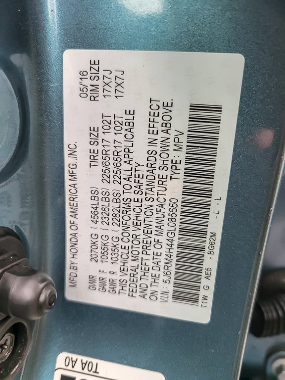 2016 HONDA CR-V - Image 22