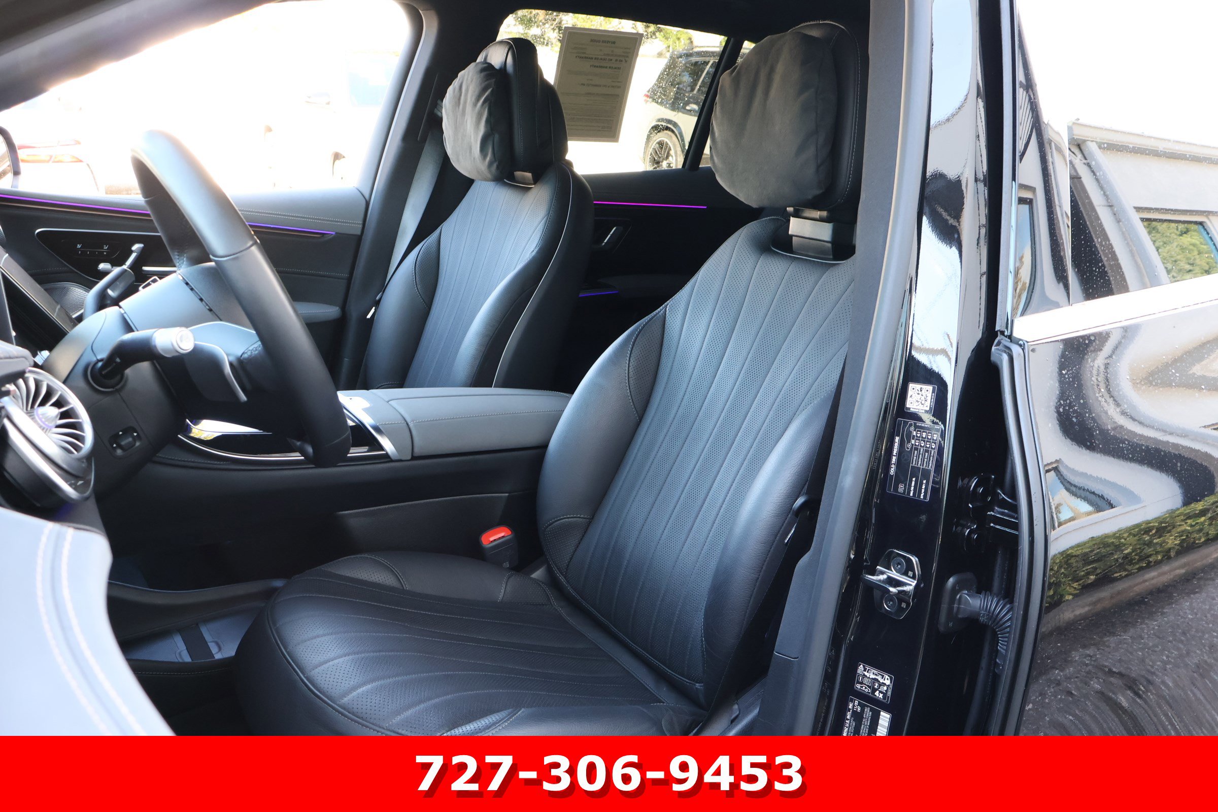 Certified 2023 Mercedes-Benz EQS SUV Base with VIN 4JGDM2DB0PA028734 for sale in Clearwater, FL