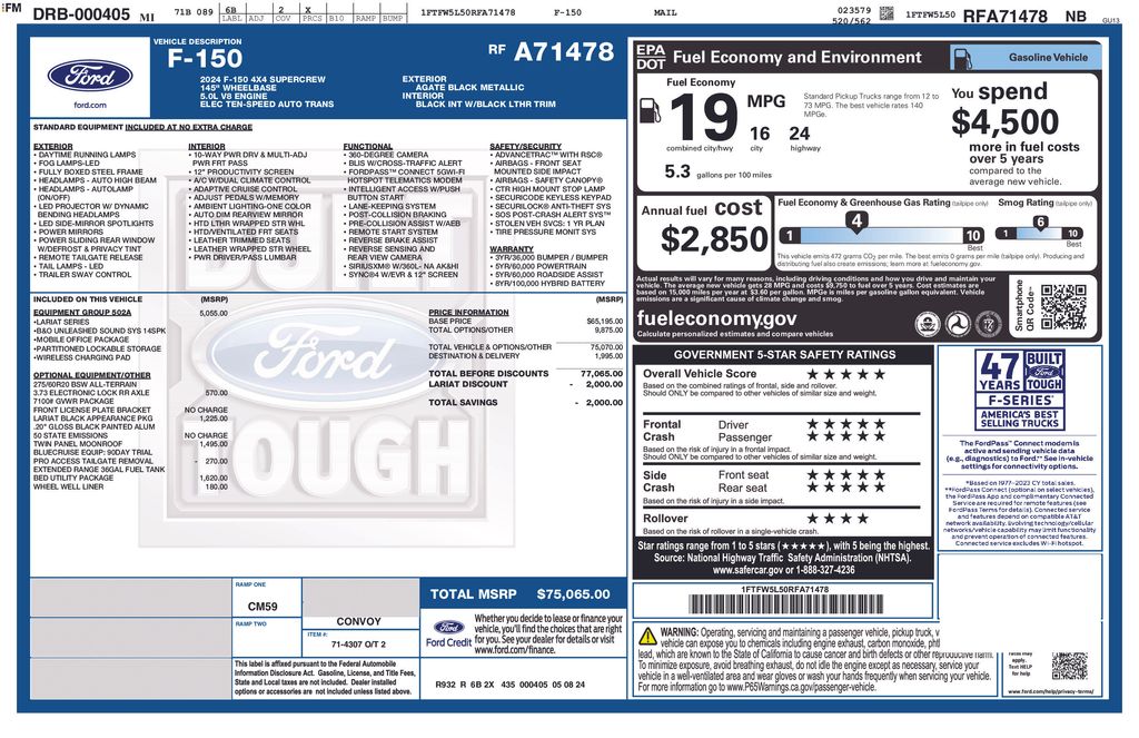 2024 Ford F-150 Lariat