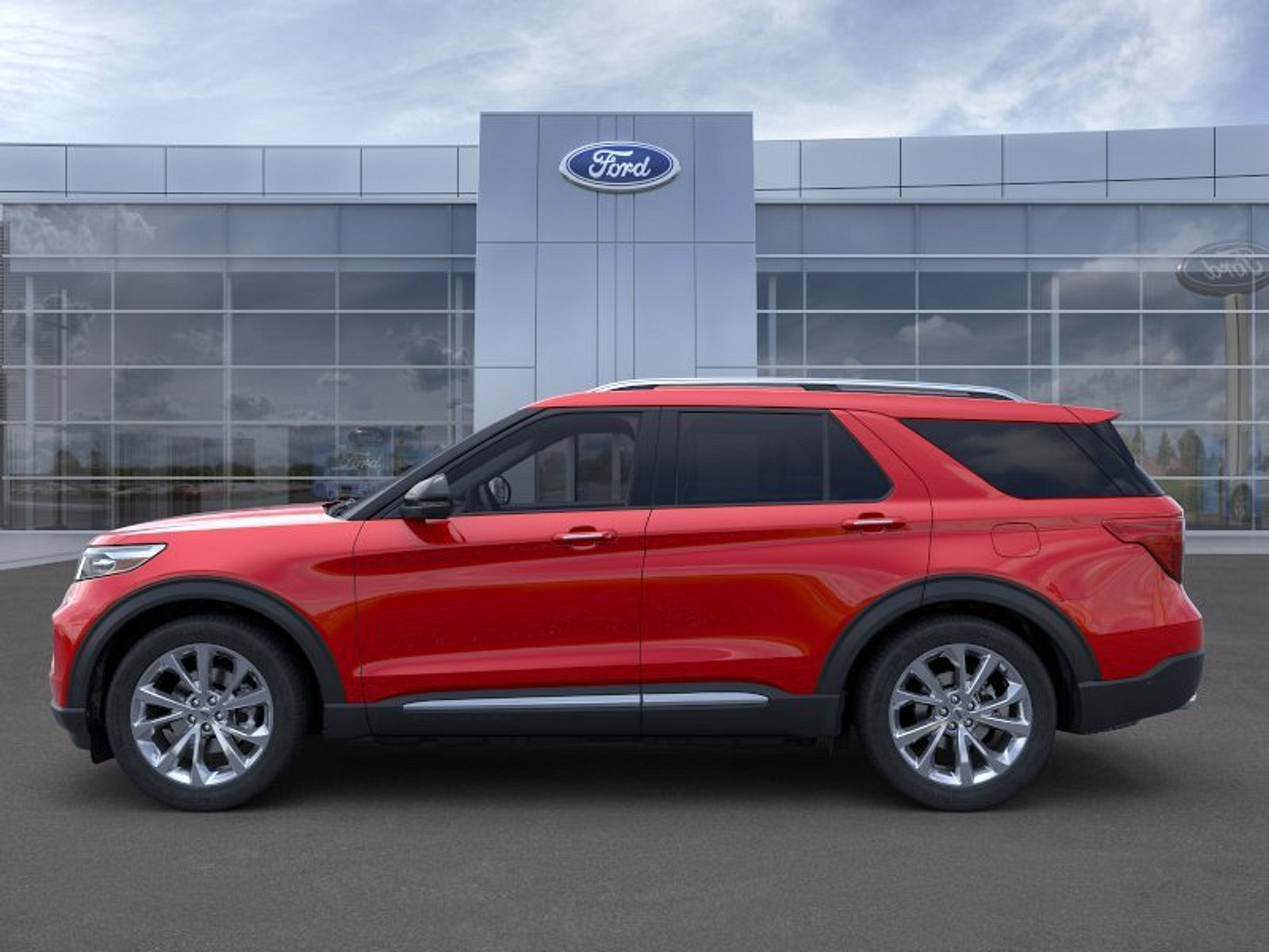 New 2023 Ford Explorer Platinum Sport Utility in Brewster B23042