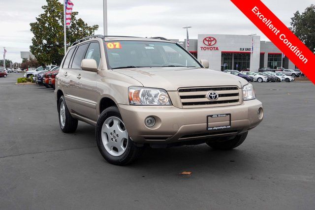 Used 2007 Toyota Highlander Limited with VIN JTEEP21A470190265 for sale in Elk Grove, CA