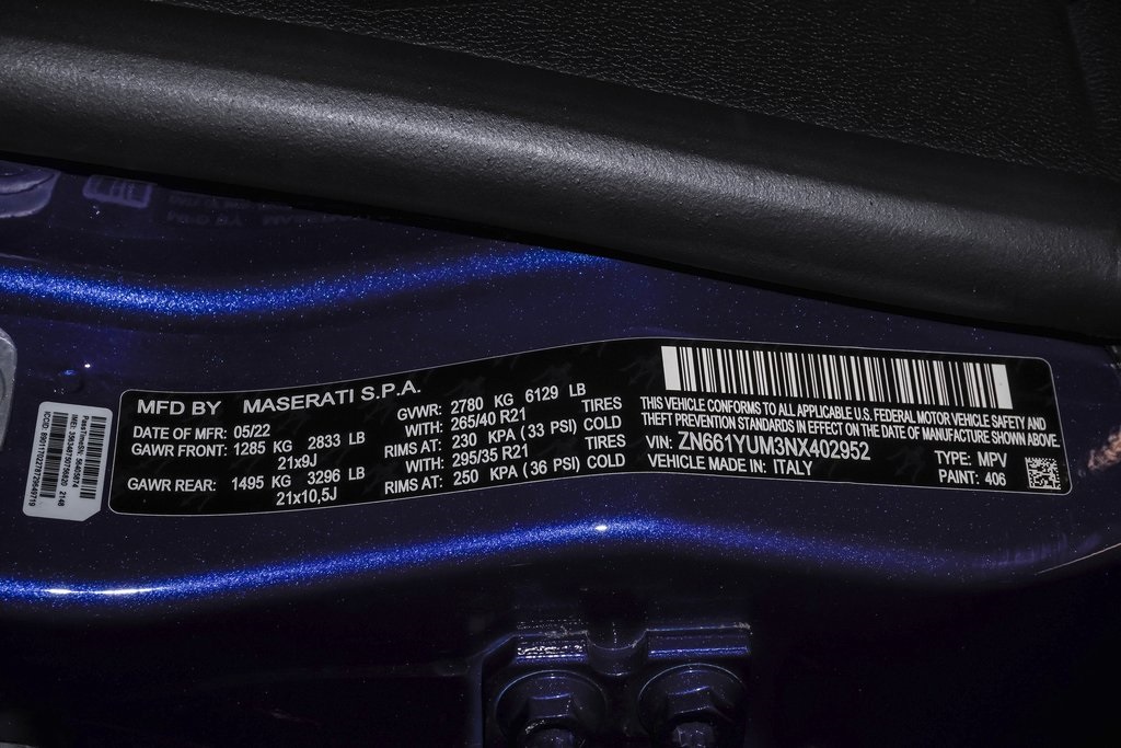 2022 Maserati Levante Modena photo 28