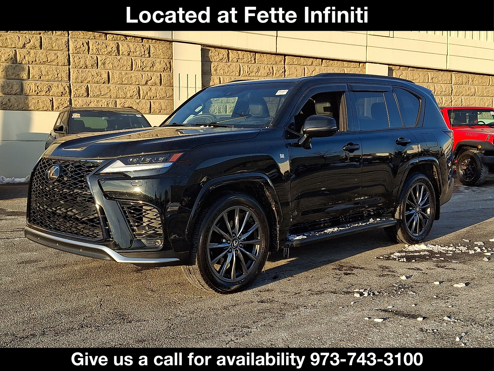 2022 Lexus LX F-Sport's photo