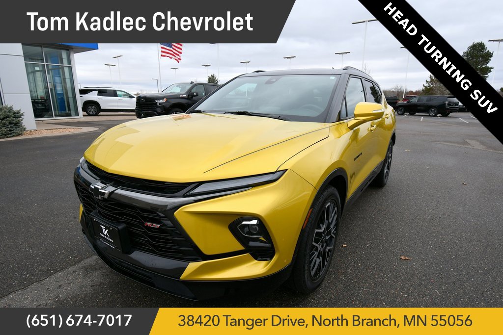 Used 2024 Chevrolet Blazer RS with VIN 3GNKBKRS8RS172986 for sale in North Branch, Minnesota