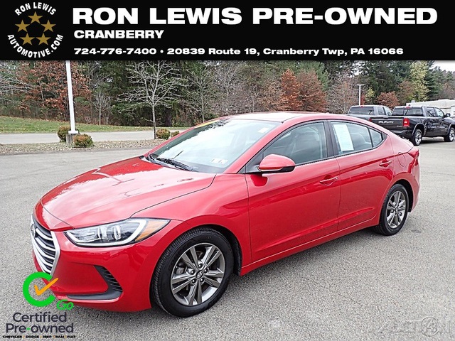 2018 Hyundai Elantra SEL