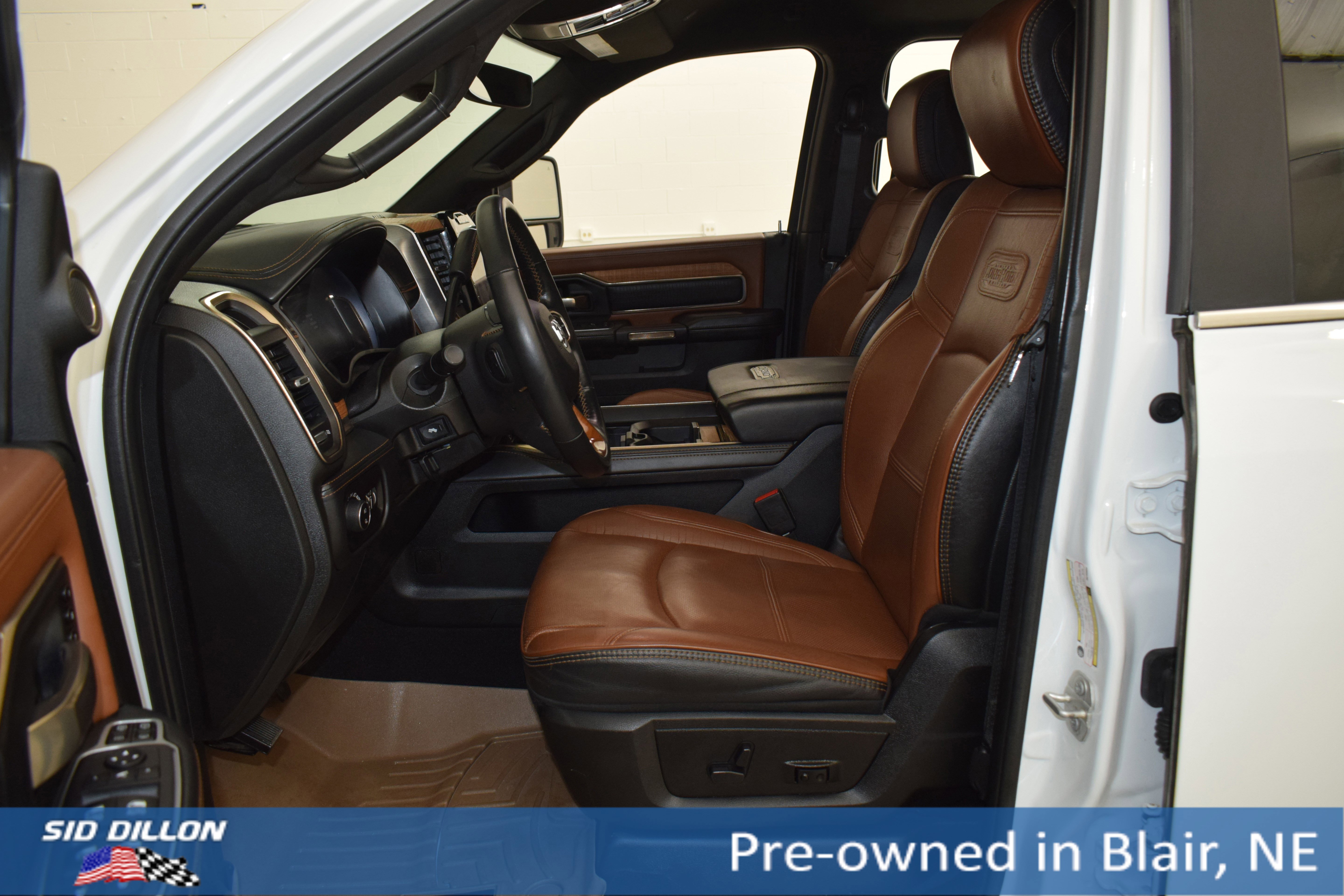 Used 2024 Bright White Clearcoat Ram Longhorn image 6