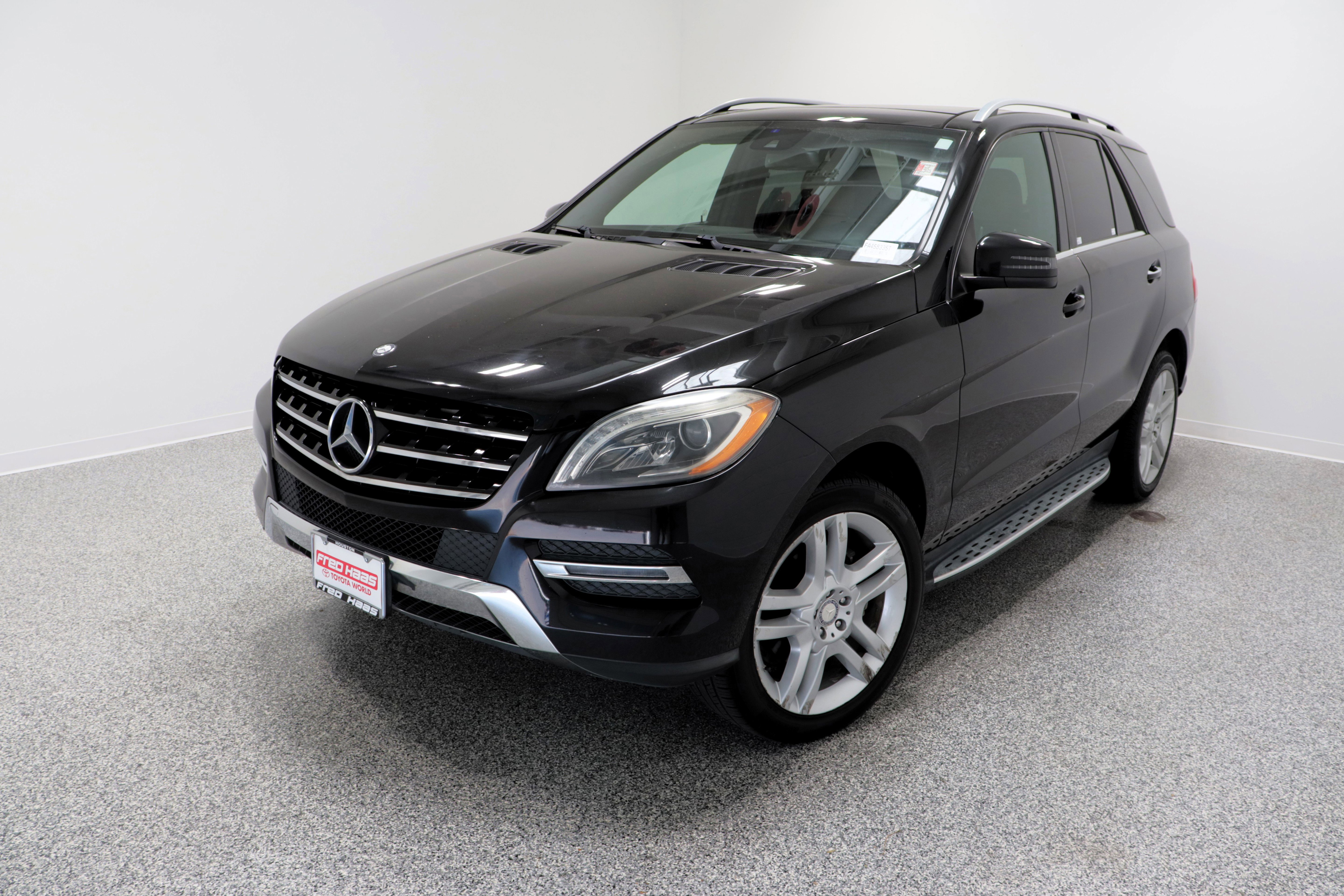 Used 2015 Mercedes-Benz M-Class ML350 with VIN 4JGDA5JB3FA458335 for sale in Spring, TX