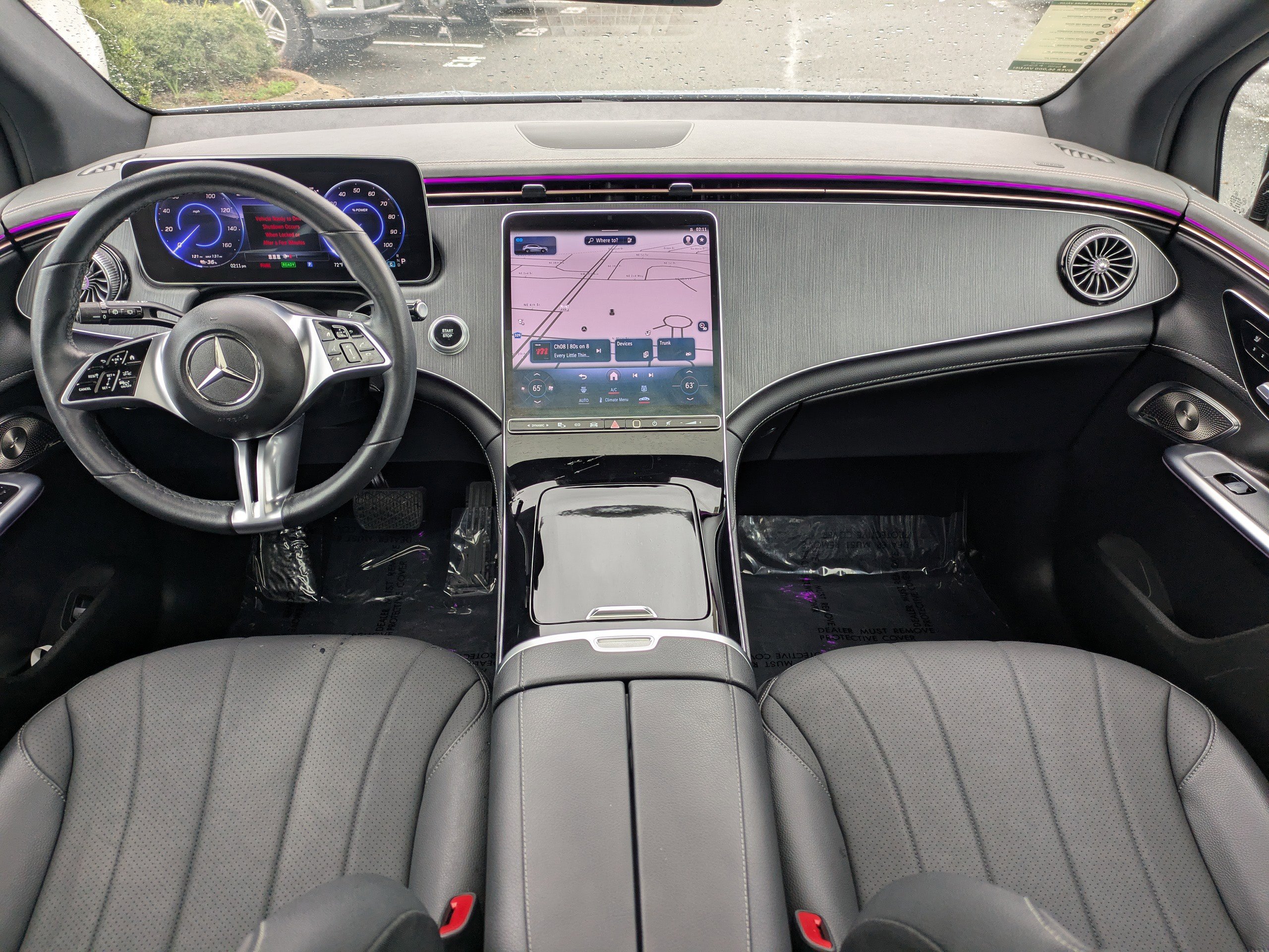 Certified 2023 Mercedes-Benz EQE SUV Base with VIN 4JGGM2BB1PA005110 for sale in Gainesville, FL