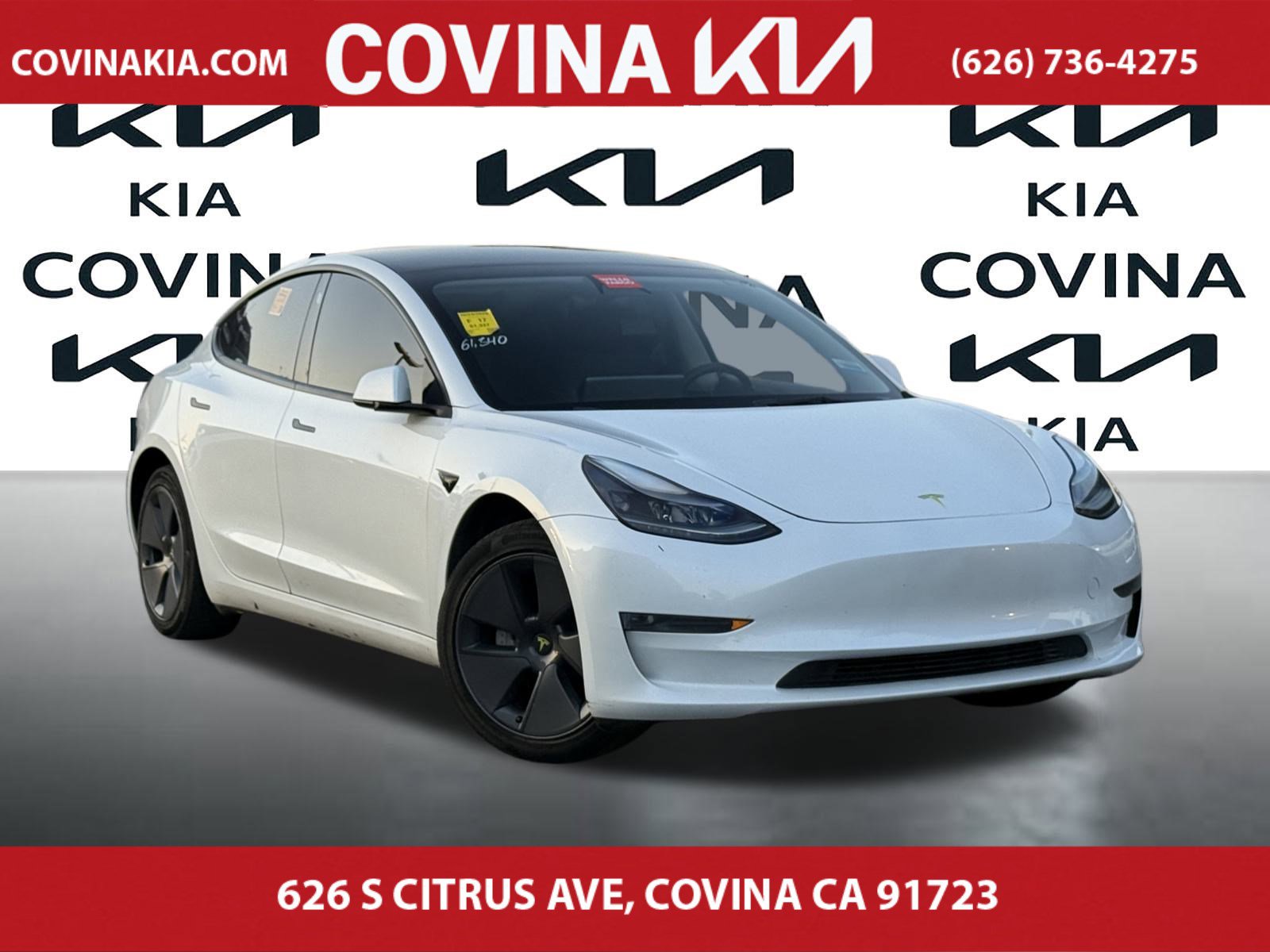 Used 2023 Tesla Model 3 Base with VIN 5YJ3E1EA5PF399828 for sale in Covina, CA