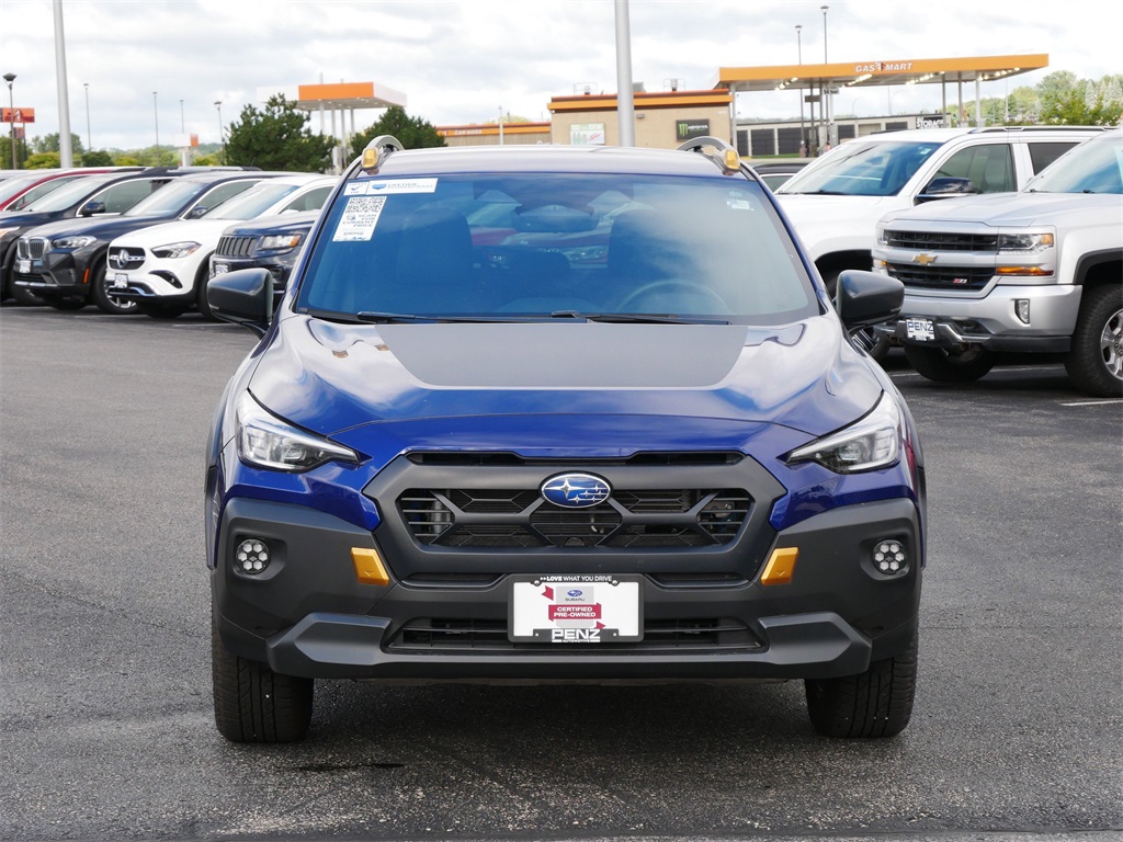 Certified 2025 Subaru Crosstrek Wilderness with VIN 4S4GUHT68S3701058 for sale in Rochester, Minnesota