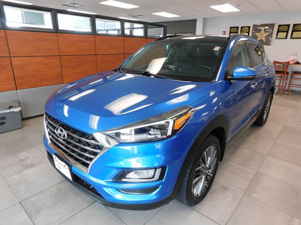 Used 2019 Hyundai Tucson Ultimate with VIN KM8J3CAL4KU957213 for sale in Sioux City, IA