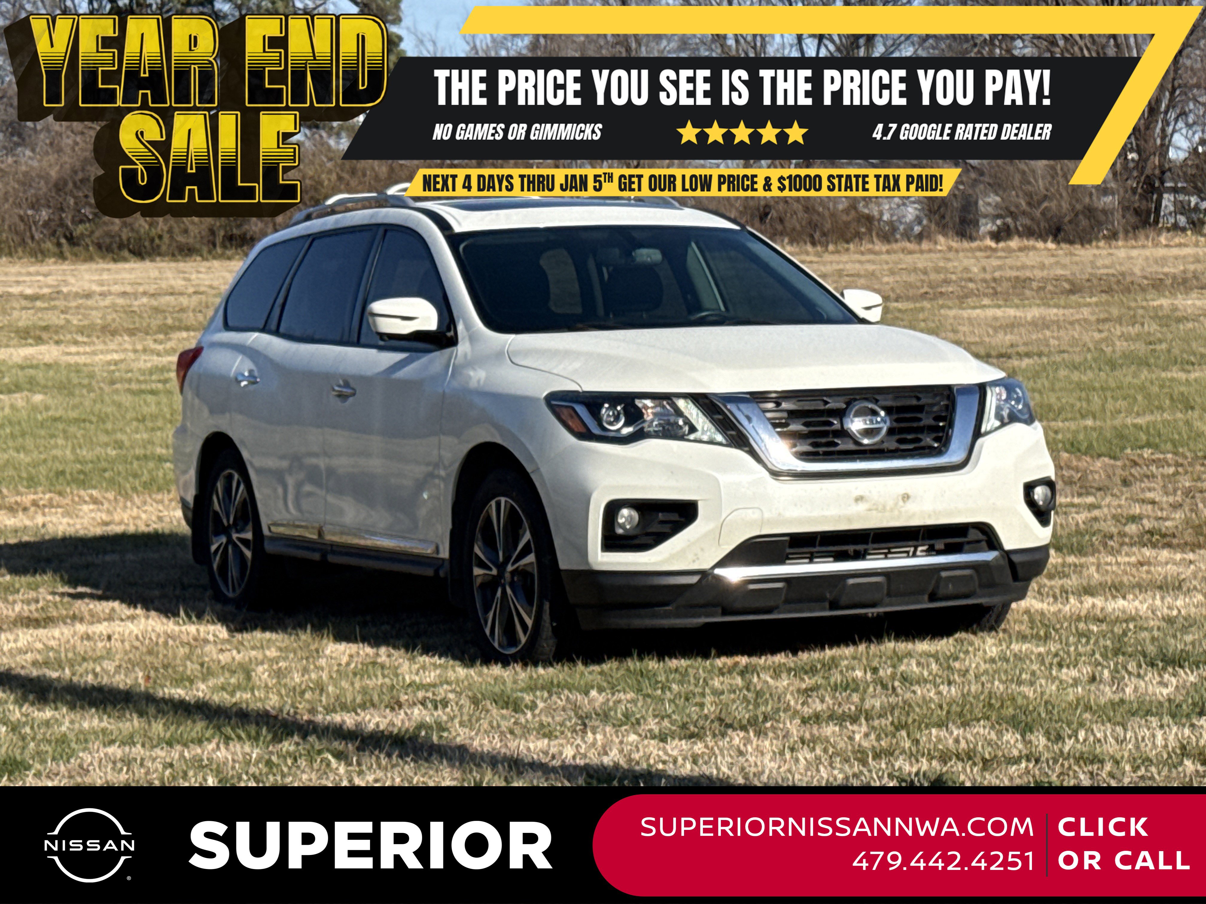 2019 Nissan Pathfinder Platinum's photo