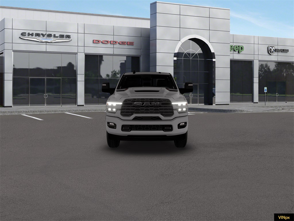 New 2026 Ceramic Gray Clear-Coat Exterior Paint RAM Laramie Night Edition image 30