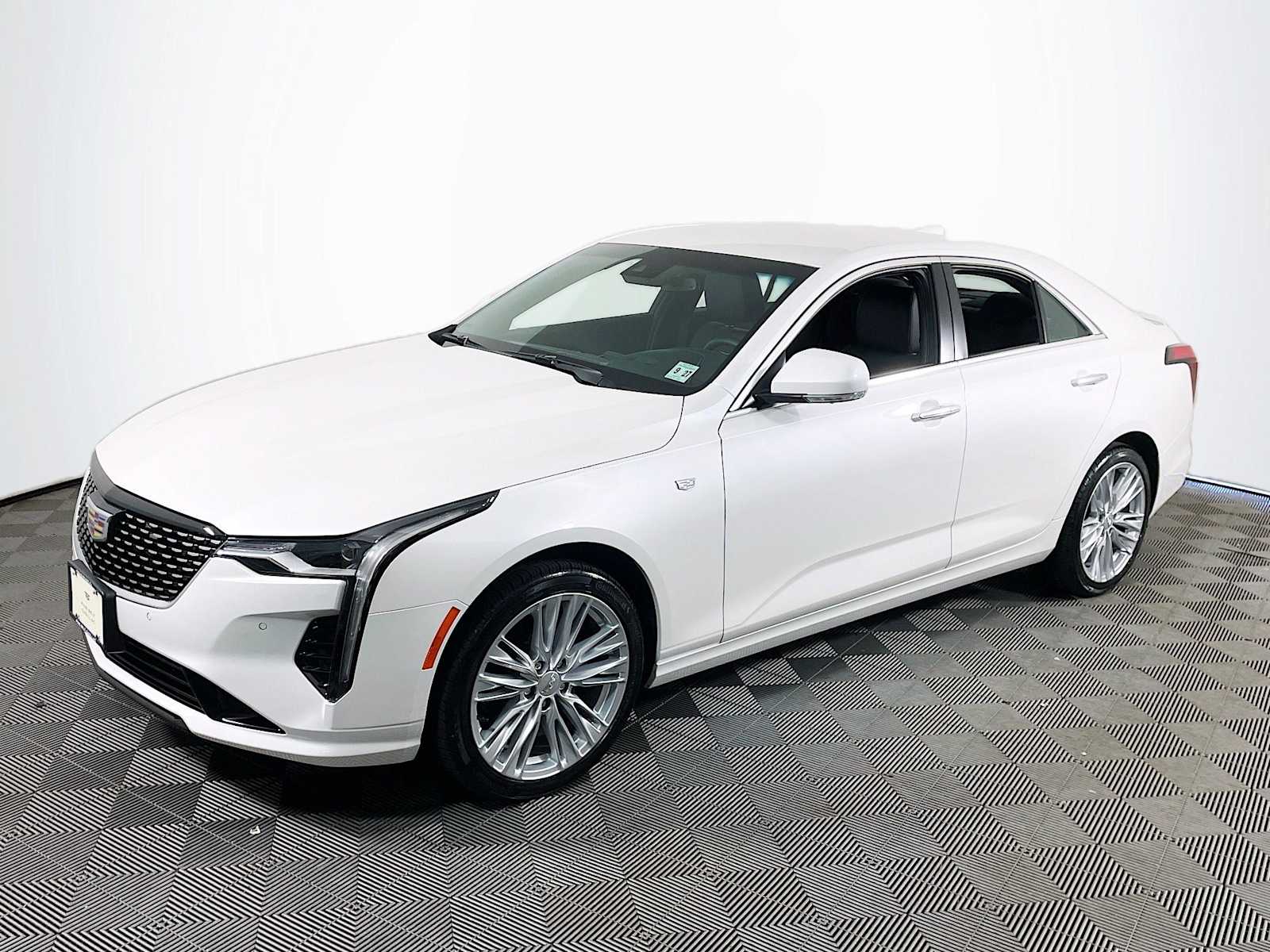 Certified Used 2023 Crystal White Tricoat Cadillac Premium Luxury image 1