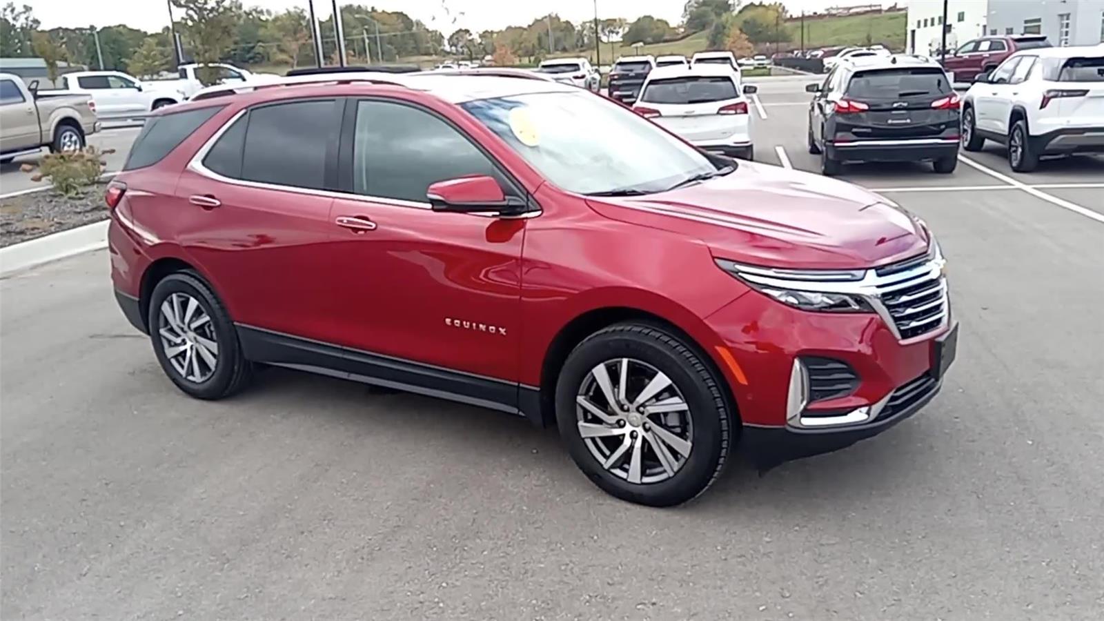 Certified 2023 Chevrolet Equinox Premier with VIN 3GNAXNEG6PL110185 for sale in Kansas City