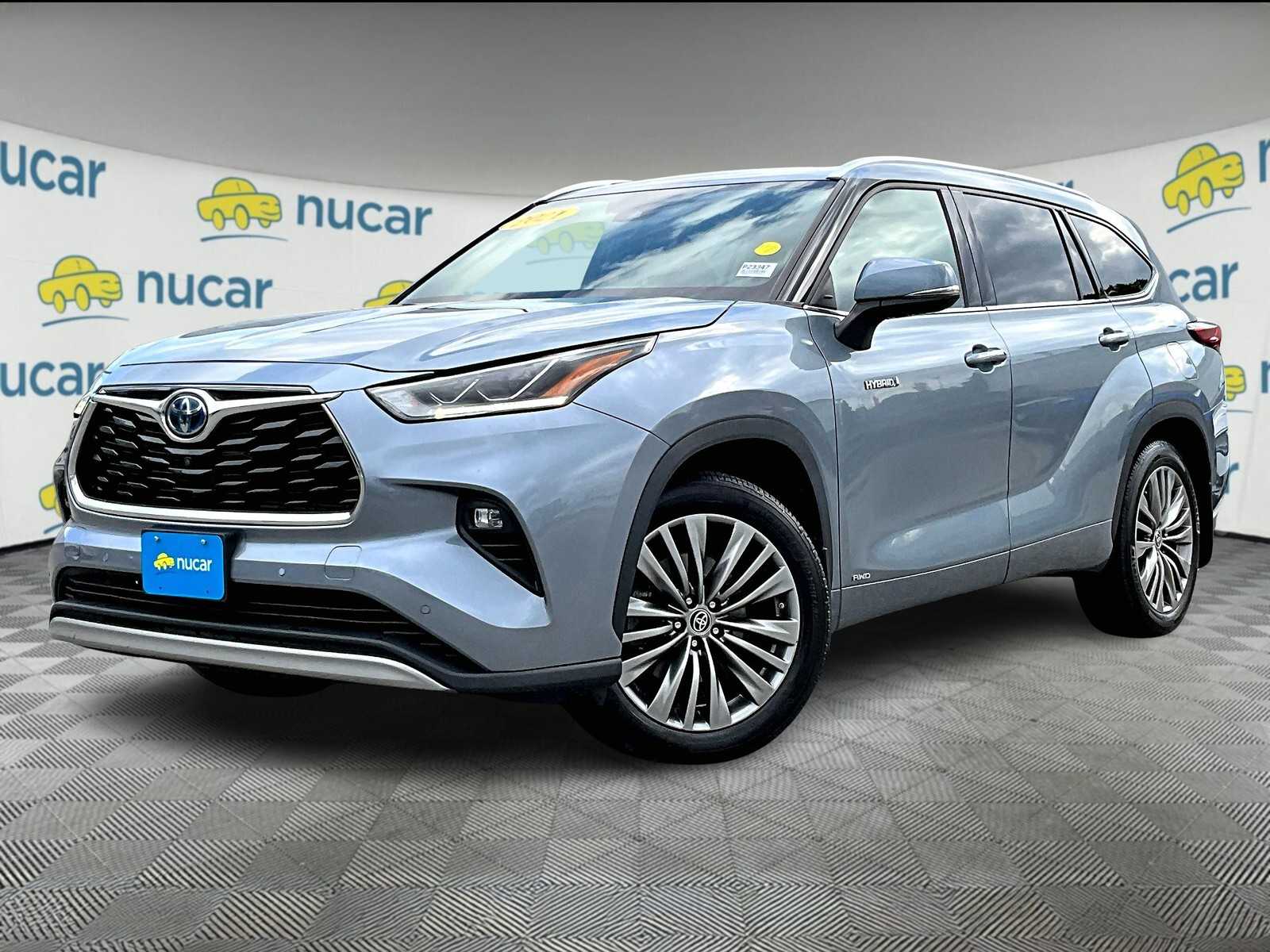 2021 Toyota Highlander Hybrid Platinum photo 3