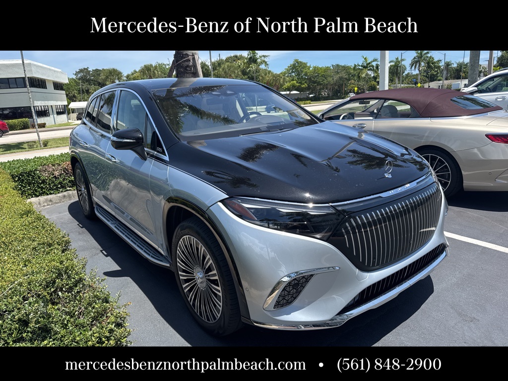 Certified 2024 Mercedes-Benz EQS SUV Base with VIN 4JGDX5FB8RA028876 for sale in Palm Beach Gardens, FL