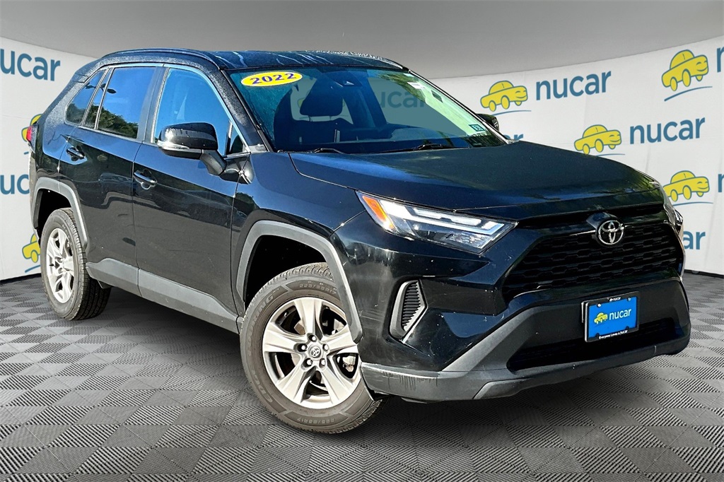 Used 2022 Black Toyota XLE image 1