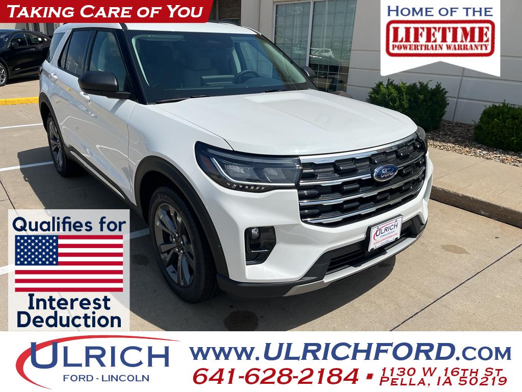 2025 Ford Explorer For Sale With Captain Seats New Agate Black