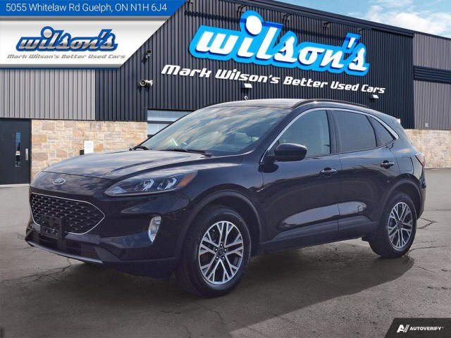 Certified Pre-Owned 2021 Ford Escape SEL AWD | Technology PKG | Power Liftgate | B&O Sound | New Tires | New Brakes |