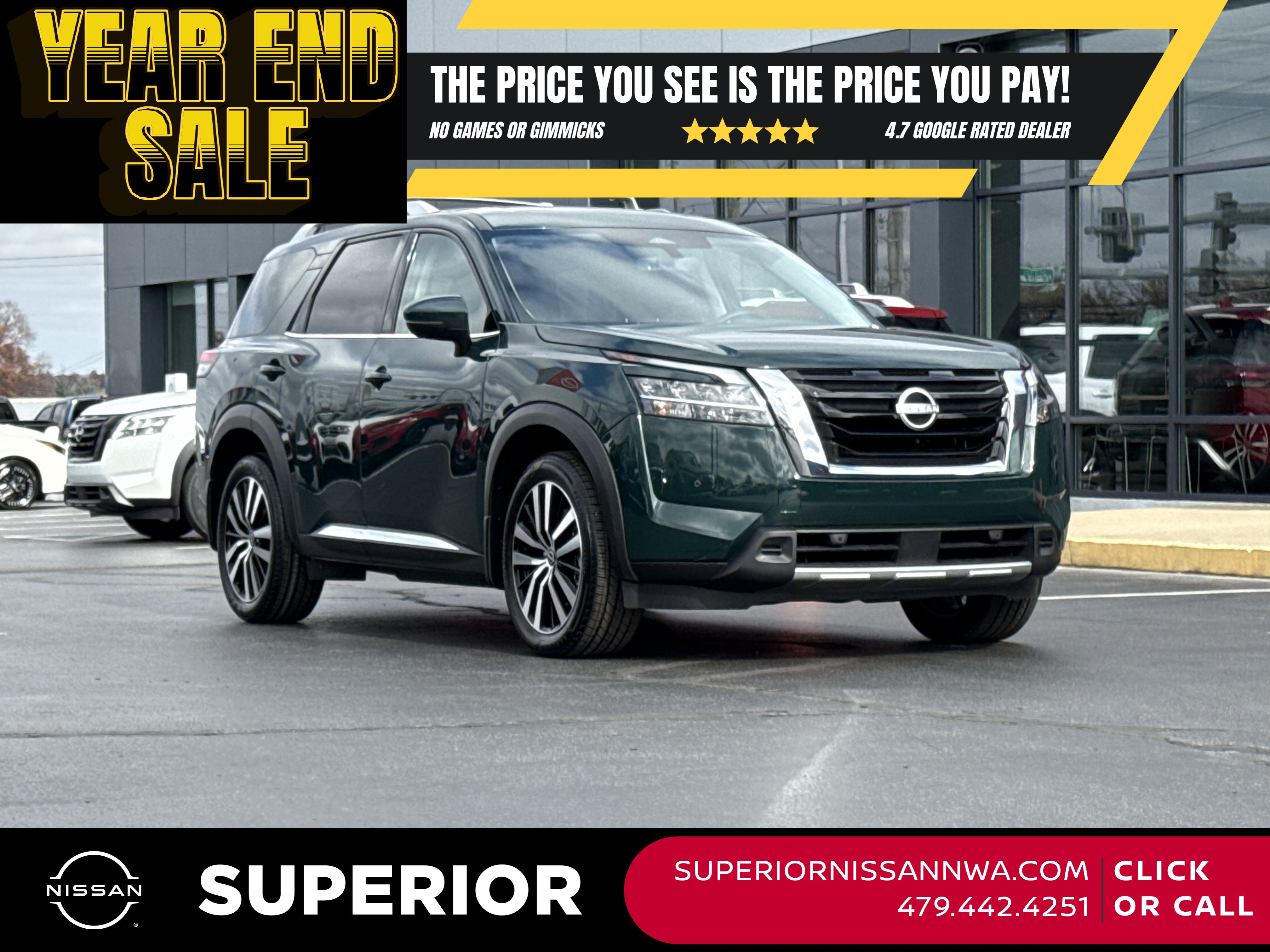 2024 Nissan Pathfinder Platinum's photo